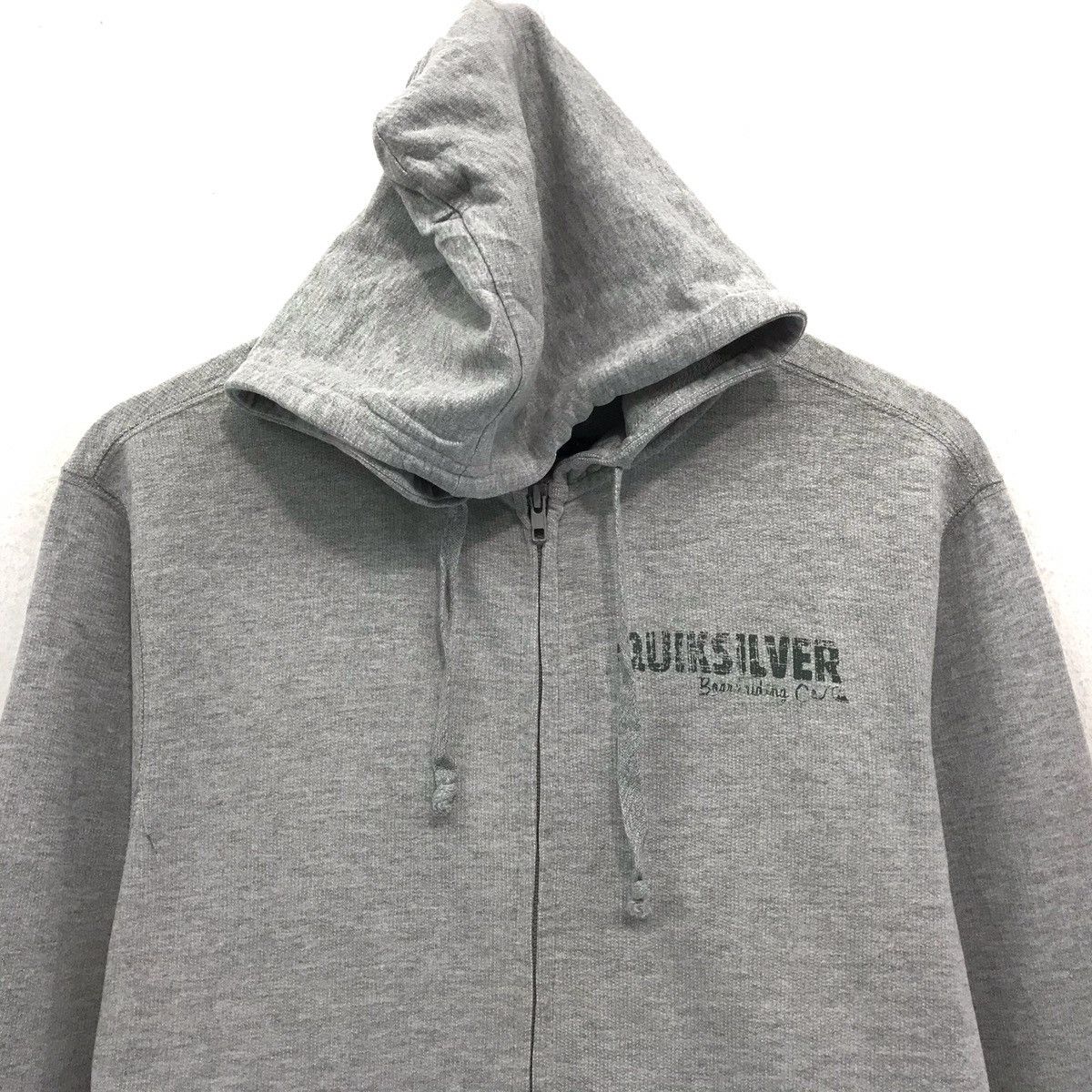 Quiksilver × Vintage Vintage Quiksilver Zipper Up Hoodie Sweatshirt Size US M / EU 48-50 / 2 - 4 Thumbnail