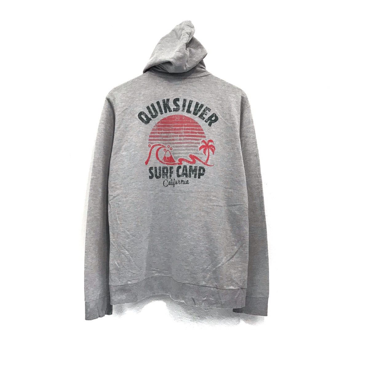 Vintage Quiksilver Zipper Up Hoodie Sweatshirt