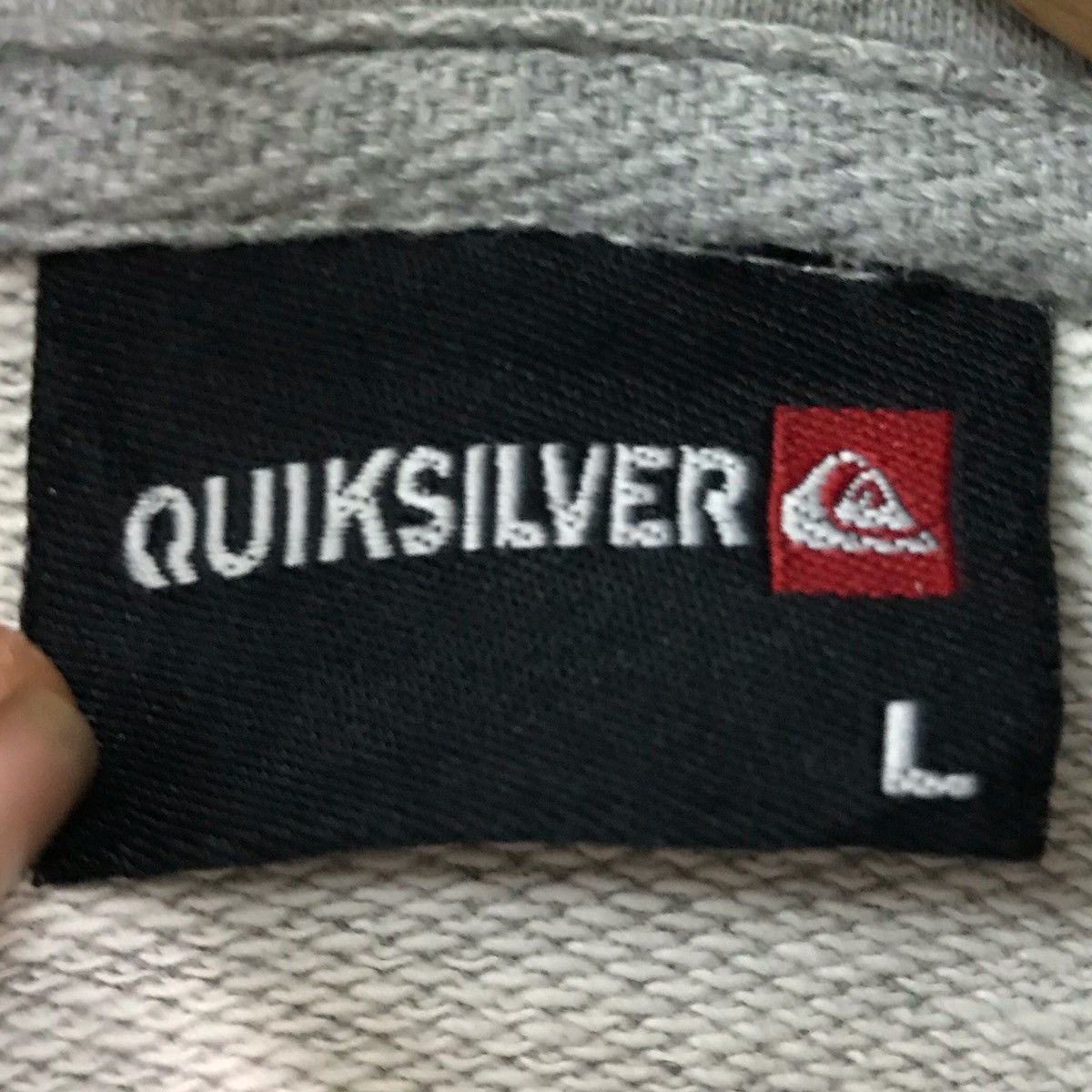 Quiksilver × Vintage Vintage Quiksilver Zipper Up Hoodie Sweatshirt Size US M / EU 48-50 / 2 - 8 Thumbnail