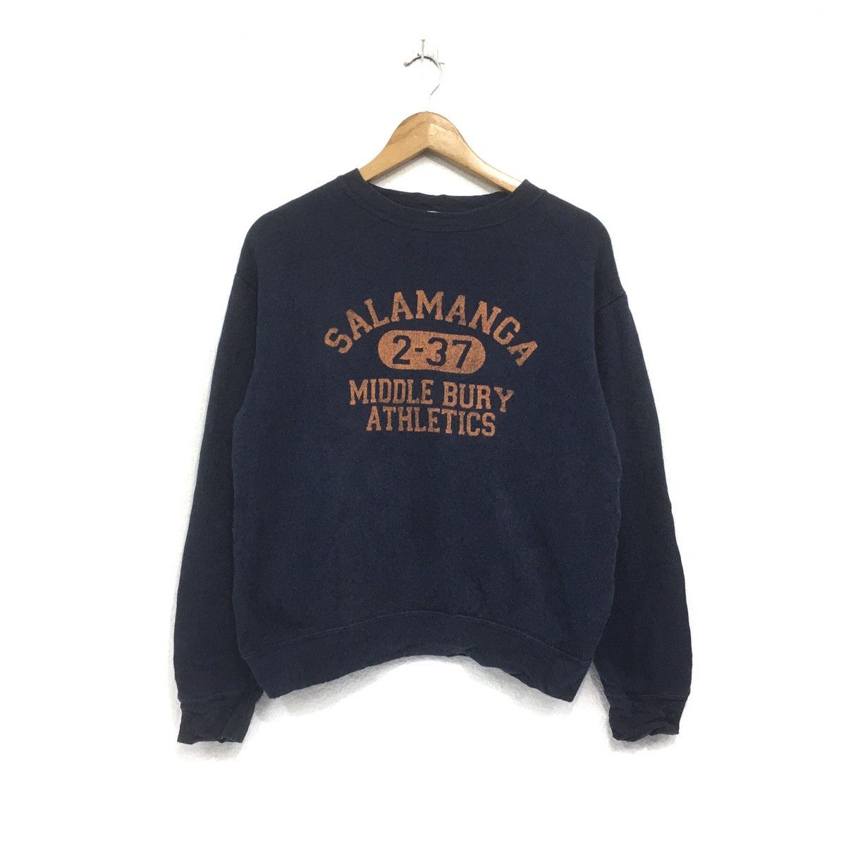 Japanese Brand Salamanga Sweatshirt CrewneckSalamanga Middle BuryAthletics Size US S / EU 44-46 / 1 - 1 Thumbnail