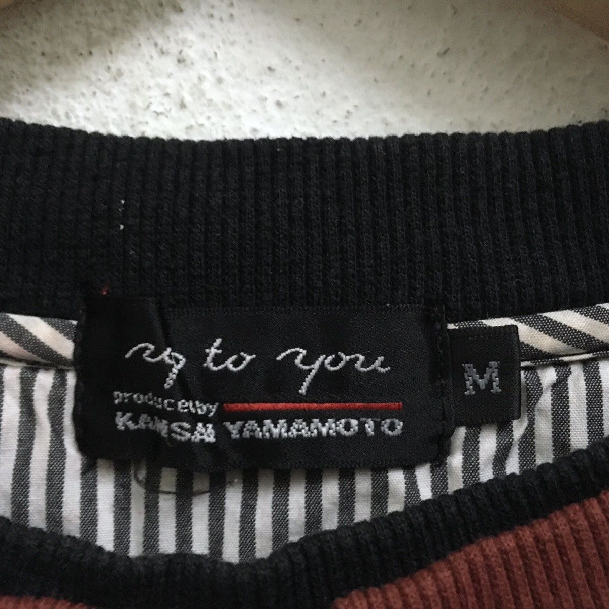 Kansai Yamamoto × Vintage VINTAGE KANSAI YAMAMOTO UP TO YOU BIG LOGO SWEATSHIRT Size US S / EU 44-46 / 1 - 4 Thumbnail