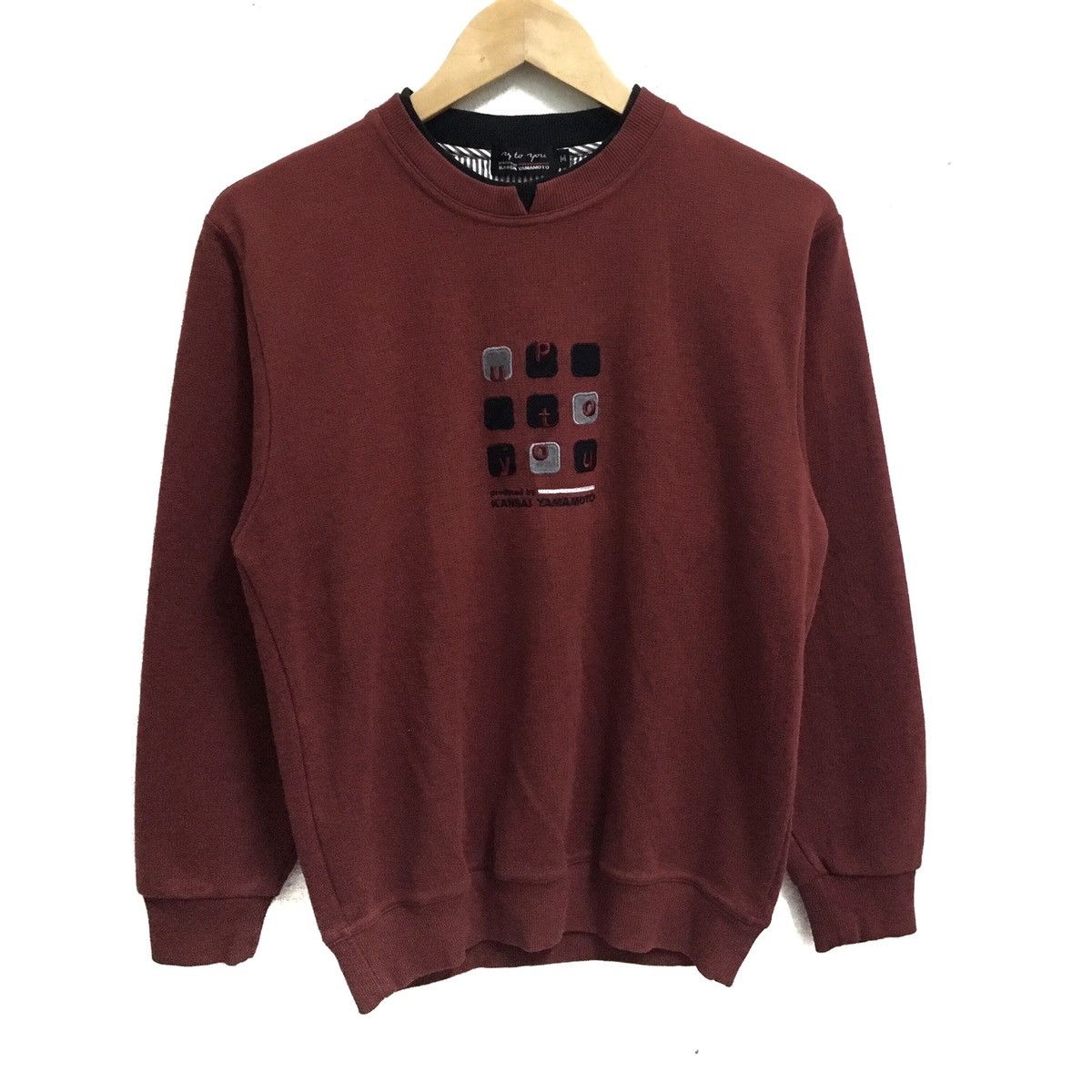 Kansai Yamamoto × Vintage VINTAGE KANSAI YAMAMOTO UP TO YOU BIG LOGO SWEATSHIRT Size US S / EU 44-46 / 1 - 1 Thumbnail