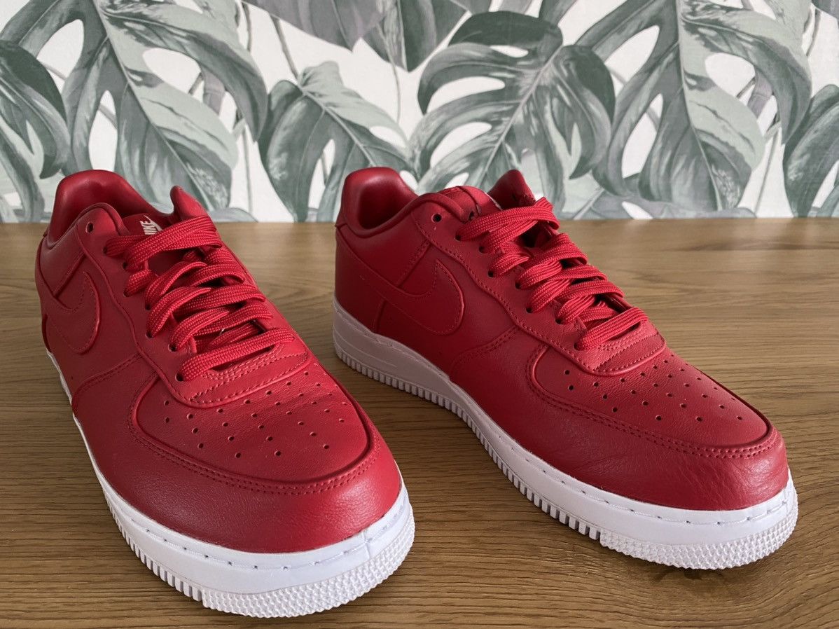 Nike NikeLab Air Force 1 Low Gym Red | White Size US 8.5 / EU 41-42 - 1 Thumbnail