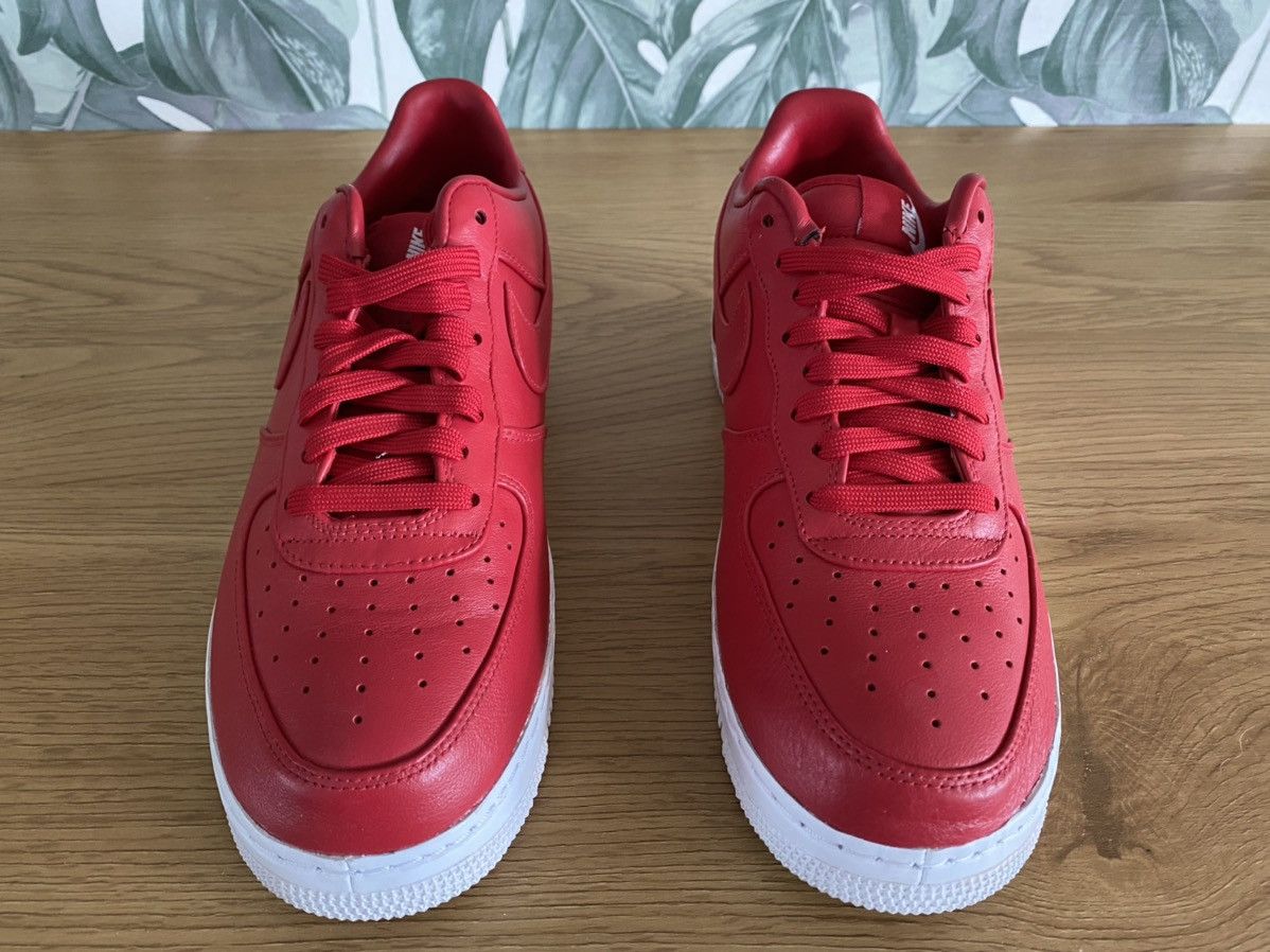 Nike NikeLab Air Force 1 Low Gym Red | White Size US 8.5 / EU 41-42 - 5 Thumbnail