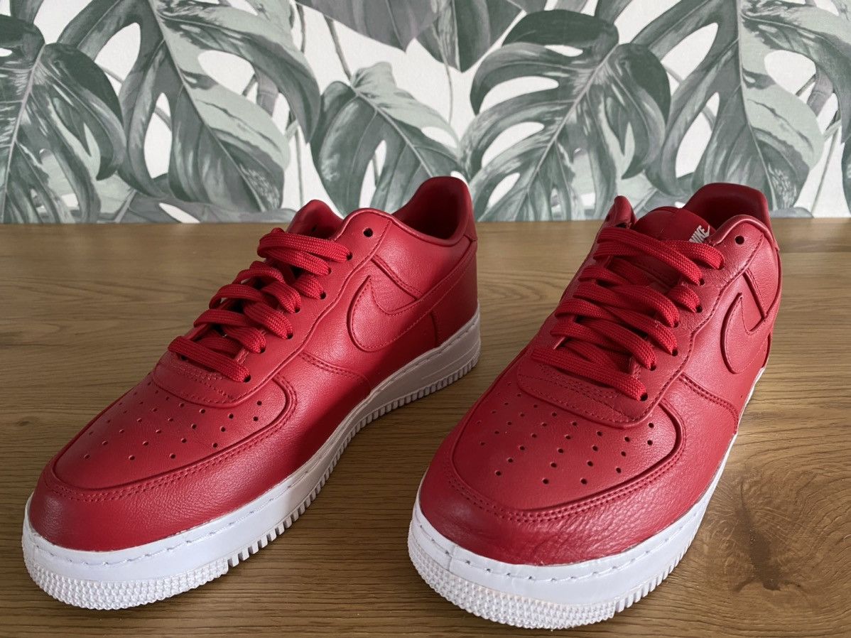 Nike NikeLab Air Force 1 Low Gym Red | White Size US 8.5 / EU 41-42 - 2 Thumbnail