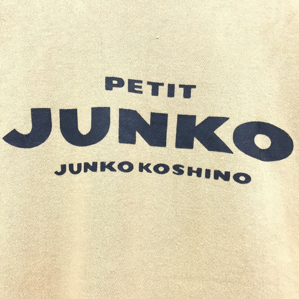 Japanese Brand × Junko Shimada × Michiko Koshino Vintage Junko Koshino Sweatshirt Biglogo Petit Junko Size US M / EU 48-50 / 2 - 4 Thumbnail