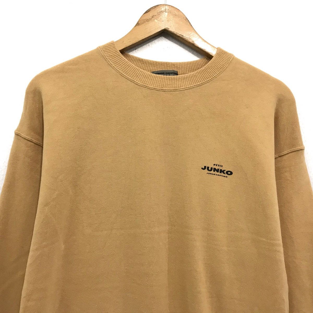 Japanese Brand × Junko Shimada × Michiko Koshino Vintage Junko Koshino Sweatshirt Biglogo Petit Junko Size US M / EU 48-50 / 2 - 5 Thumbnail