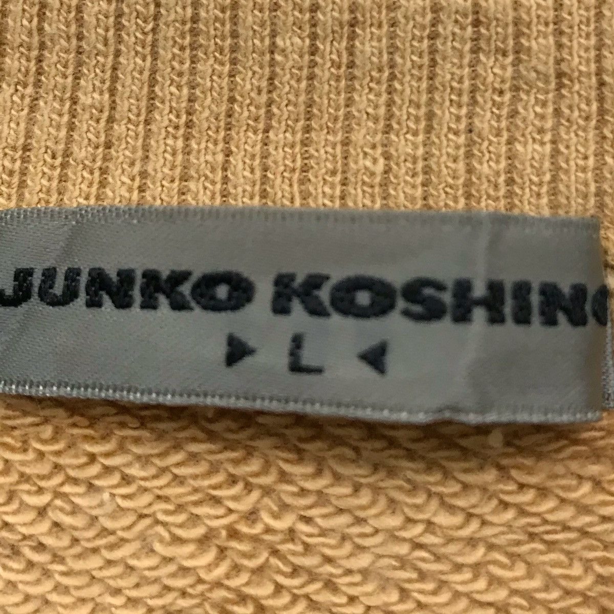Japanese Brand × Junko Shimada × Michiko Koshino Vintage Junko Koshino Sweatshirt Biglogo Petit Junko Size US M / EU 48-50 / 2 - 7 Thumbnail