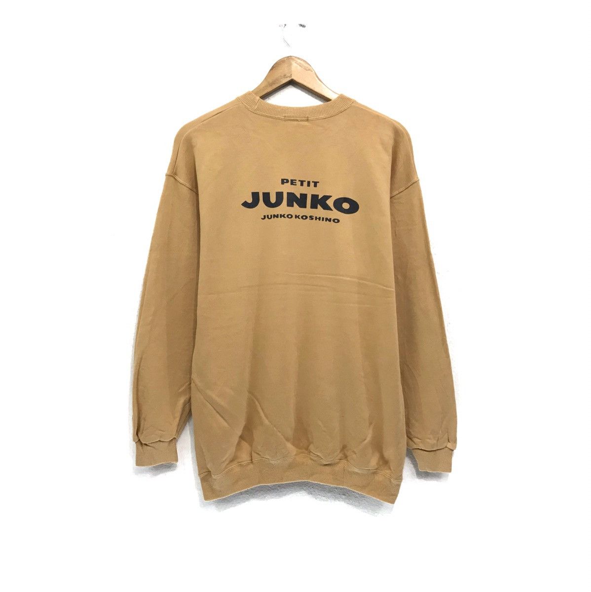 Vintage Junko Koshino Sweatshirt Biglogo Petit Junko