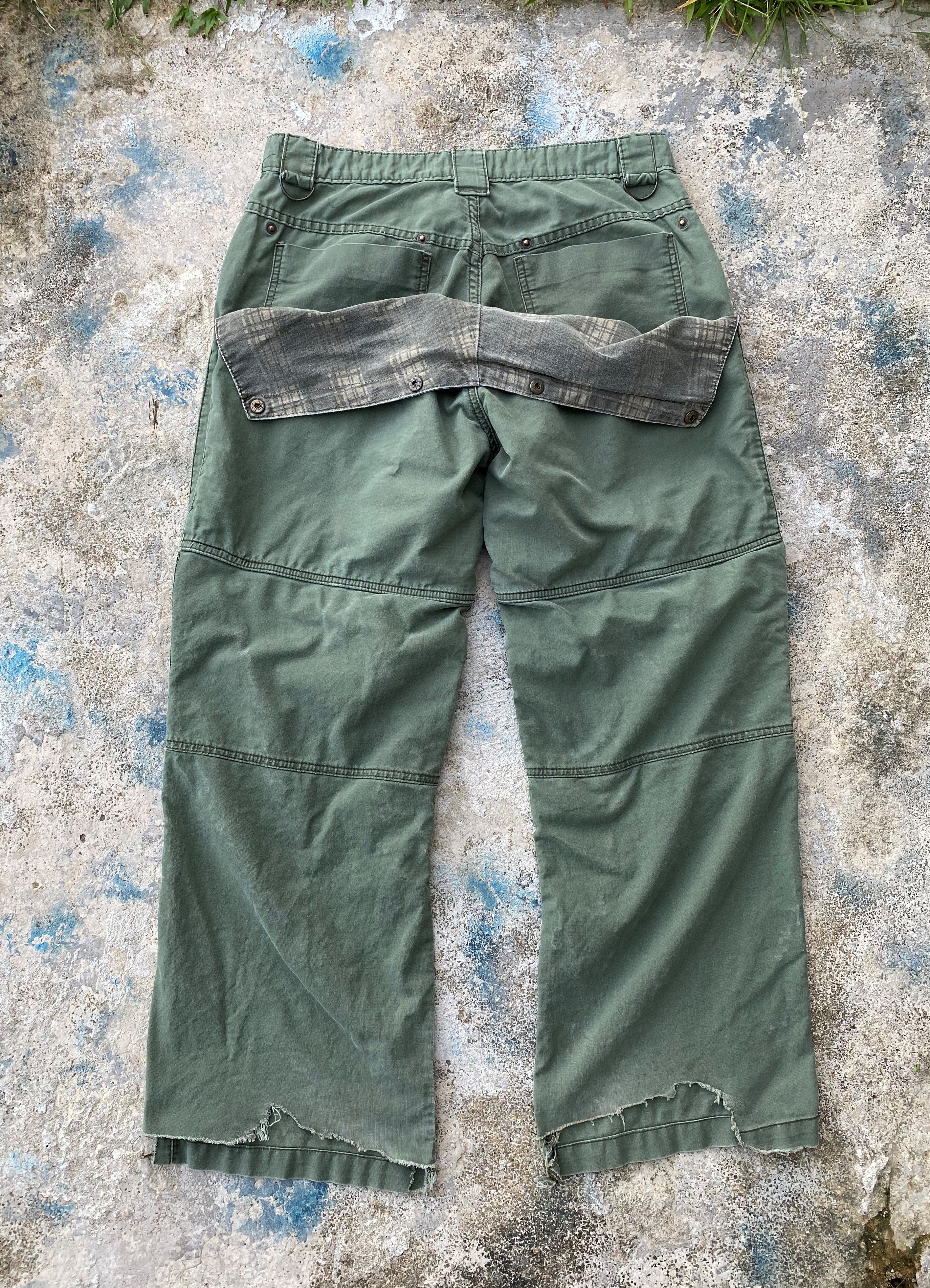 Japanese Brand RARE🔥As Collection Cargo Multi Pocket Bondage Trousers Size US 34 / EU 50 - 9 Thumbnail