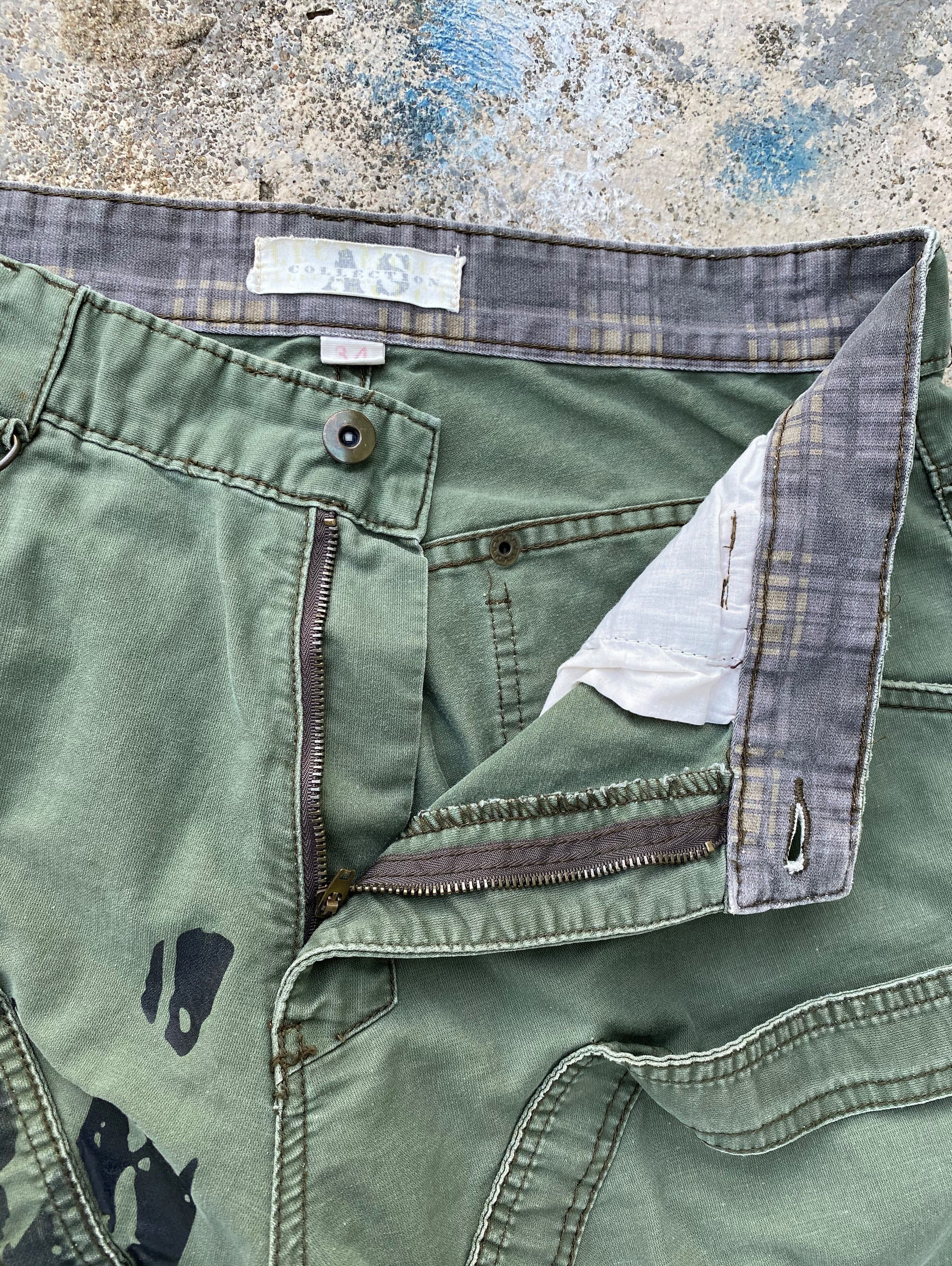 Japanese Brand RARE🔥As Collection Cargo Multi Pocket Bondage Trousers Size US 34 / EU 50 - 7 Thumbnail