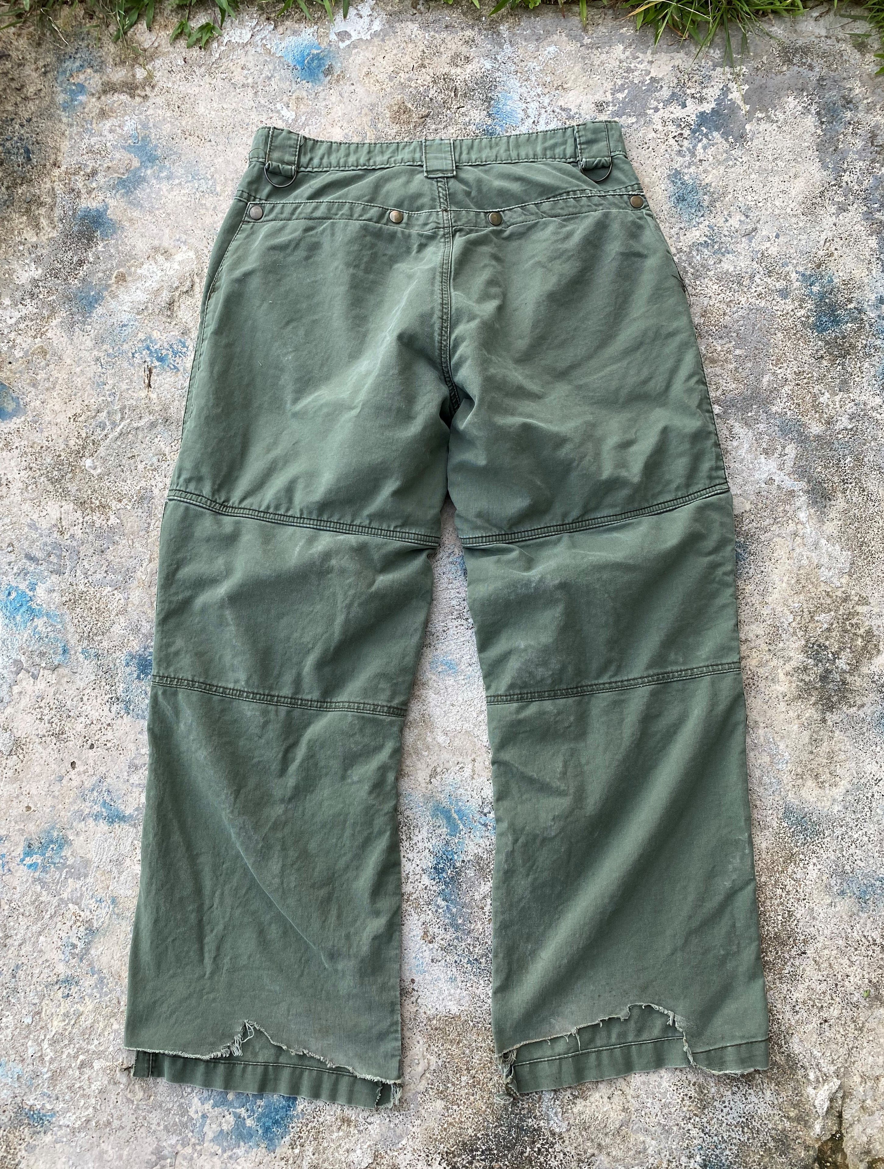 Japanese Brand RARE🔥As Collection Cargo Multi Pocket Bondage Trousers Size US 34 / EU 50 - 2 Thumbnail