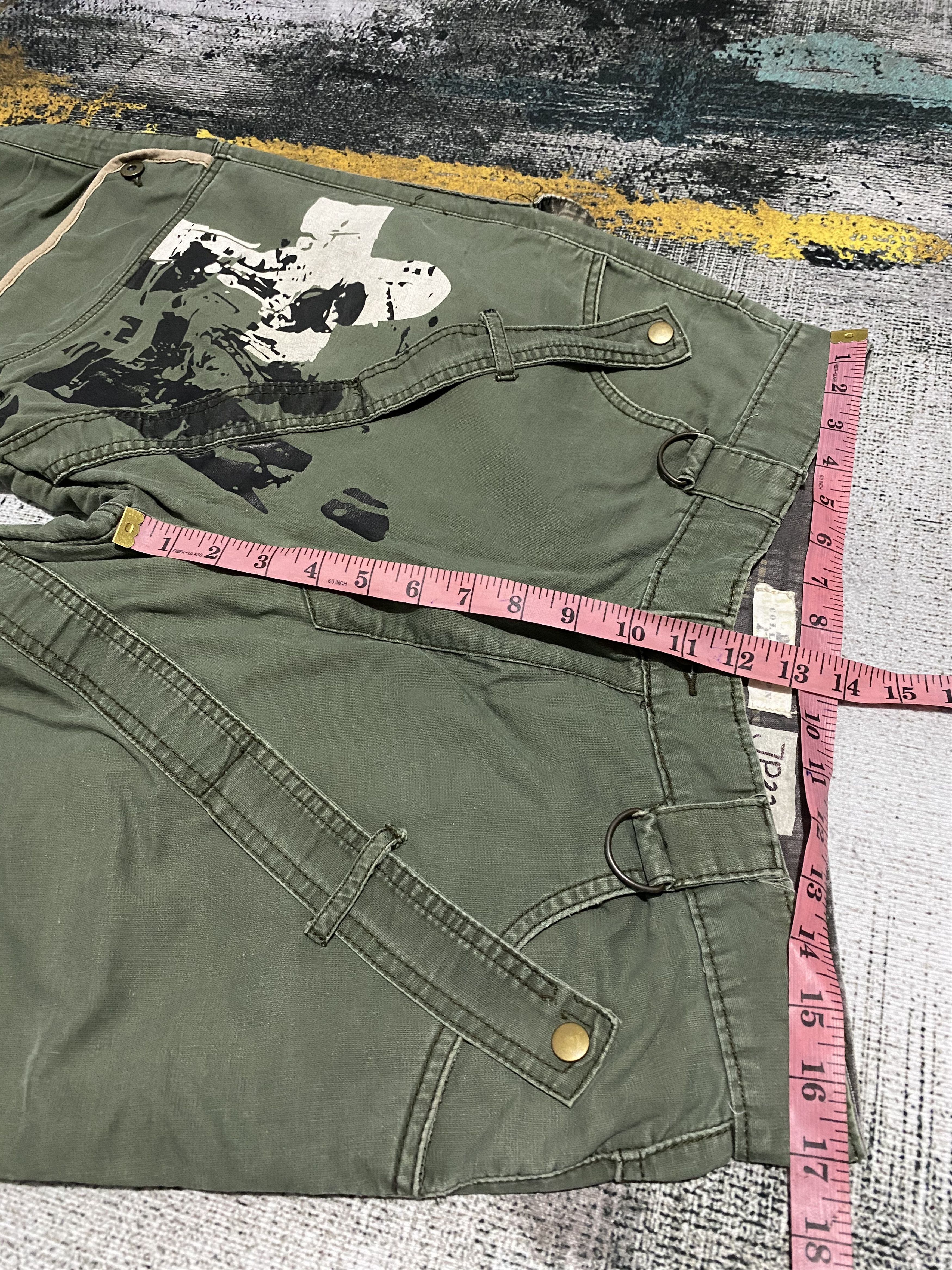 Japanese Brand RARE🔥As Collection Cargo Multi Pocket Bondage Trousers Size US 34 / EU 50 - 13 Thumbnail