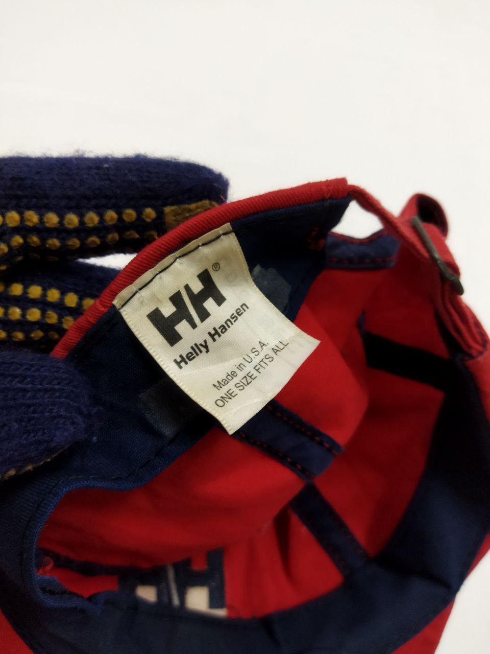 Helly Hansen Vintage HELLY HANSEN Spell Out Logo Cap Size ONE SIZE - 4 Thumbnail