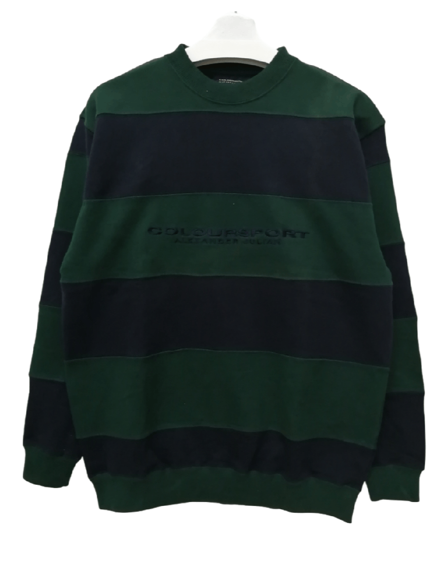 Alexander Julian COLOURSPORT by Alexander Julian Crewneck Size US L / EU 52-54 / 3 - 1 Thumbnail