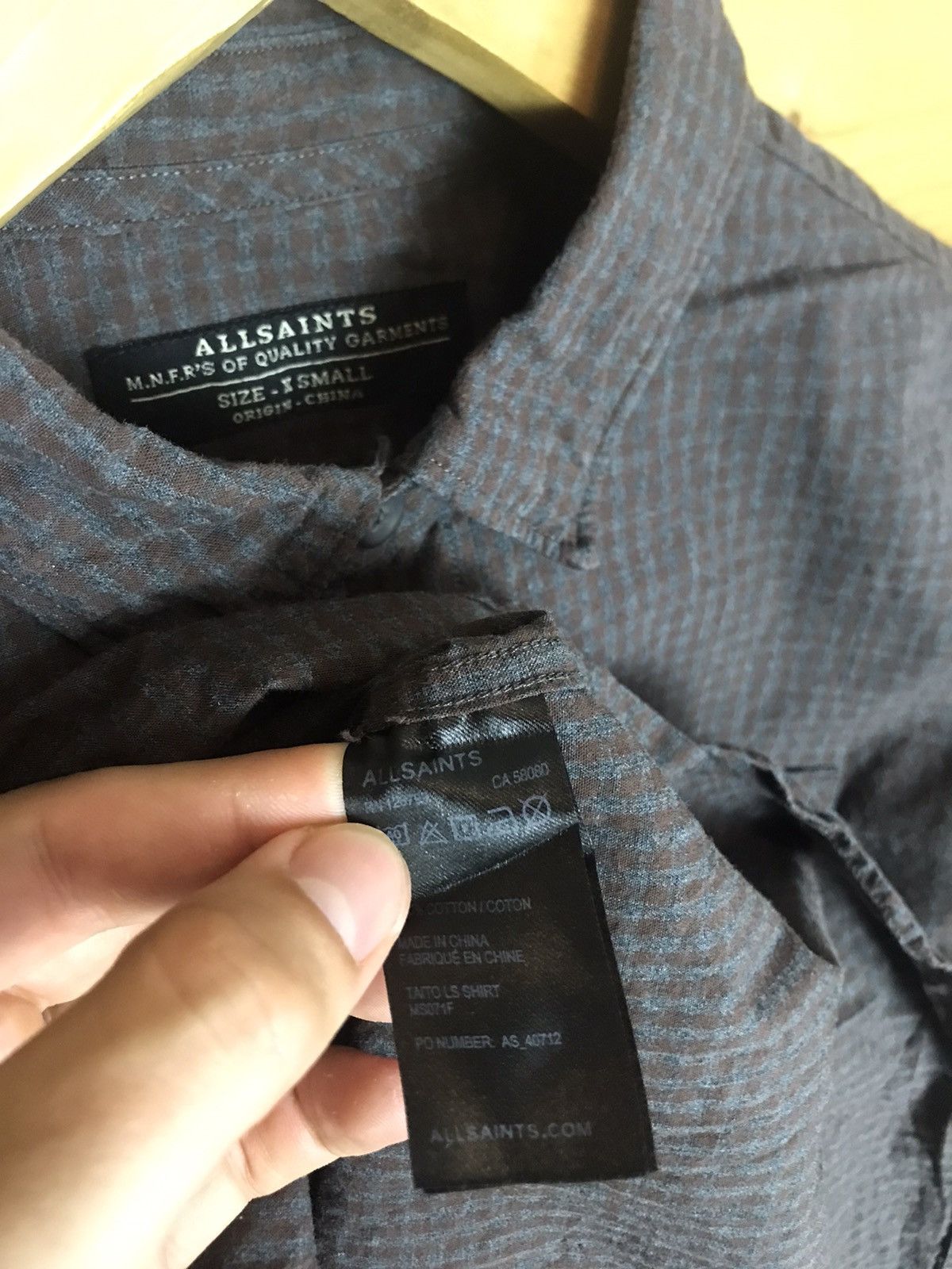 Allsaints Allsaints shirt Size US XS / EU 42 / 0 - 6 Thumbnail