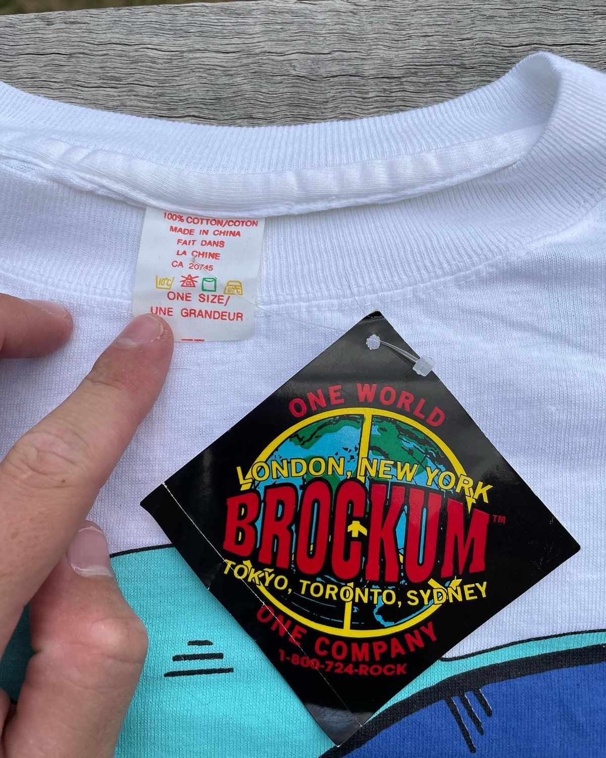 Brockum Vintage 1994 Pink Floyd Deadstock with tags tour shirt Size US XL / EU 56 / 4 - 3 Thumbnail