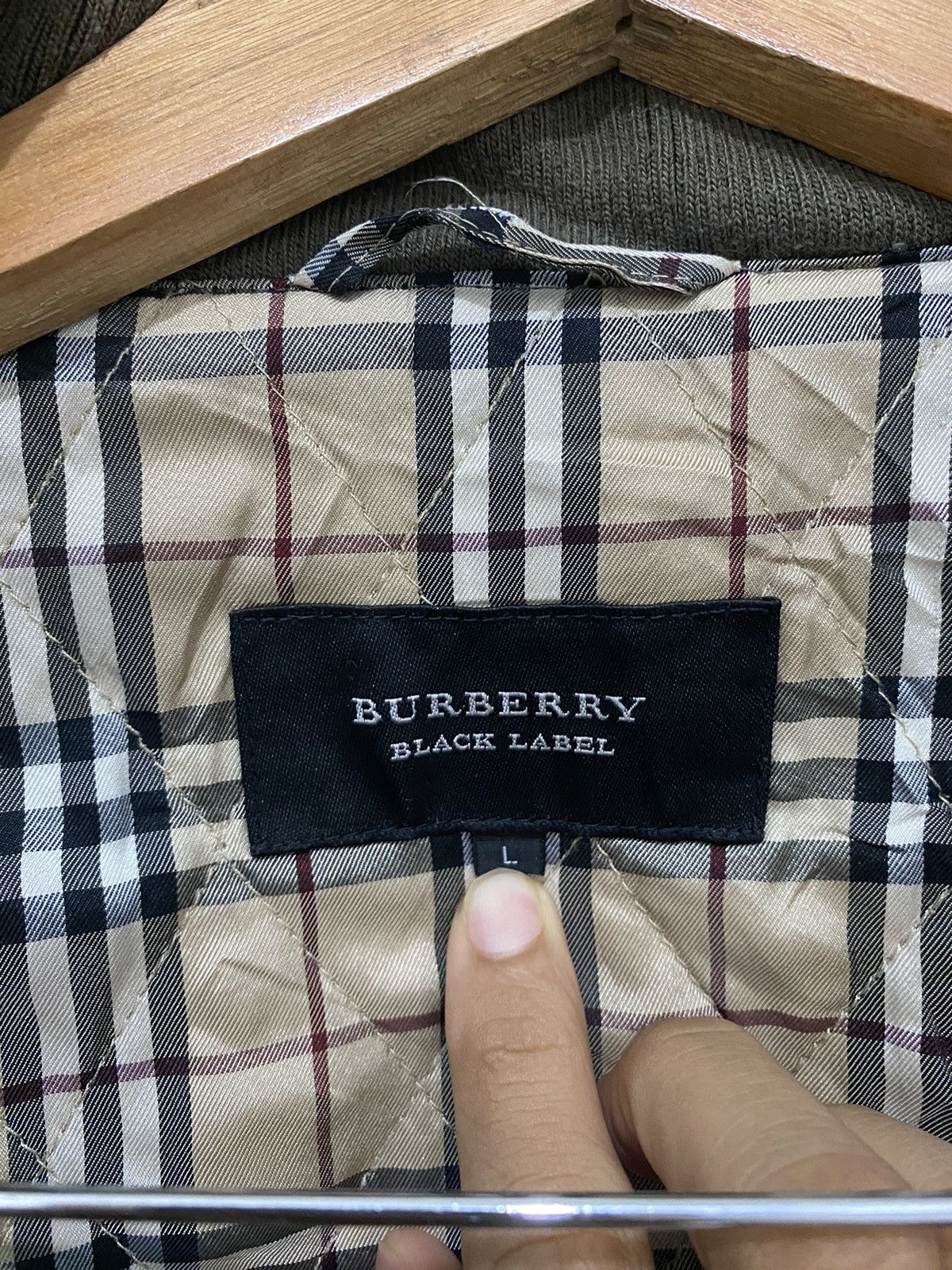 Burberry Burberry Fishtail Parka Faux Fur Jacket Nova Check Size US L / EU 52-54 / 3 - 11 Thumbnail