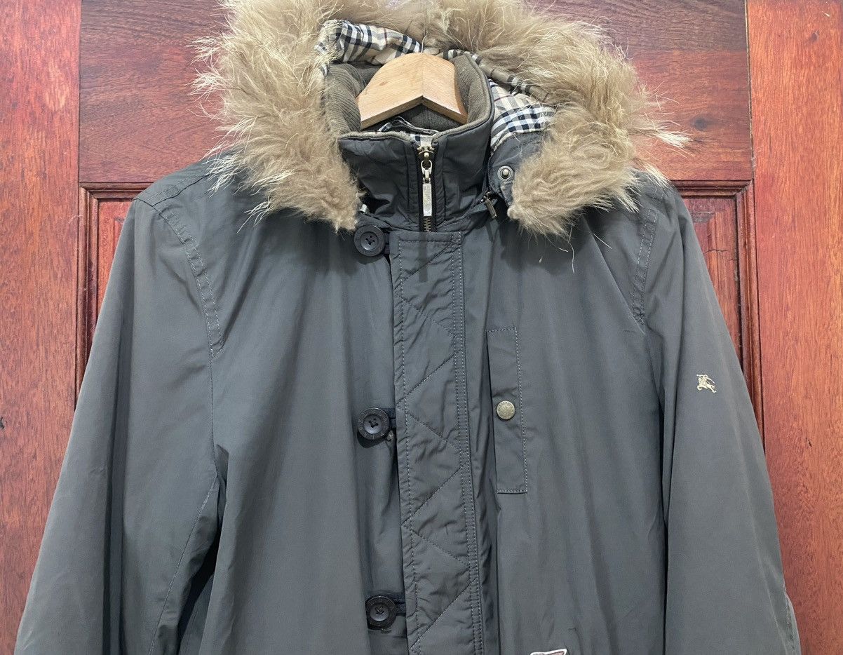 Burberry Burberry Fishtail Parka Faux Fur Jacket Nova Check Size US L / EU 52-54 / 3 - 4 Thumbnail