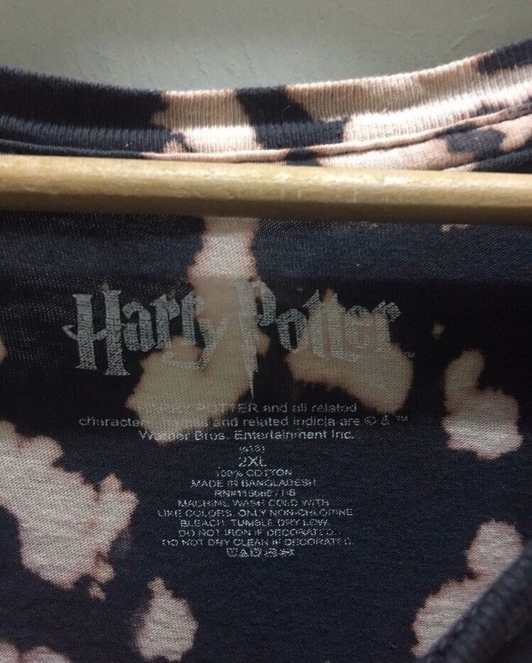 Vintage Vintage Harry Porter The Waisley Tie dye Bleach Size US XL / EU 56 / 4 - 4 Thumbnail