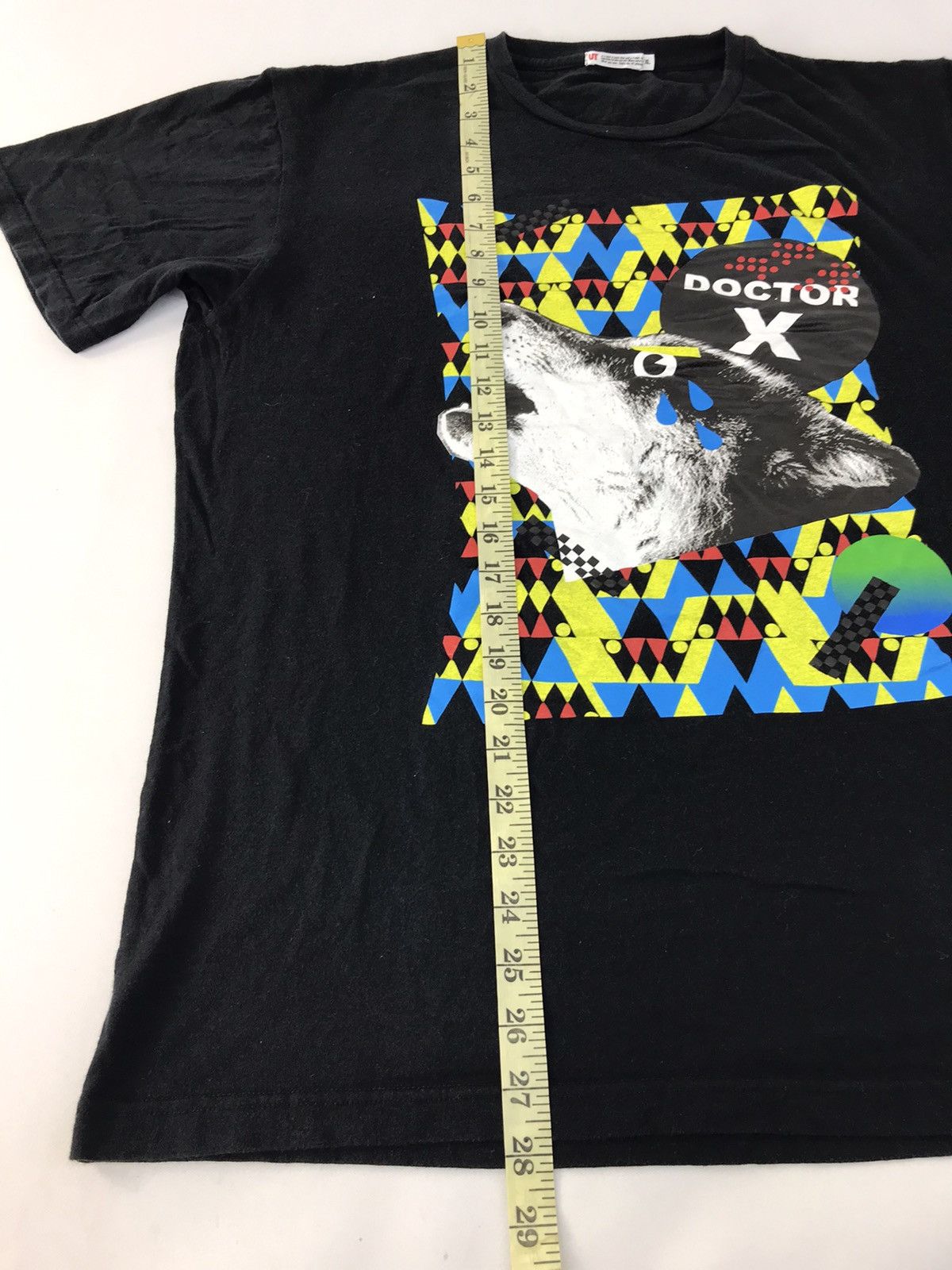 Japanese Brand Doctor X Danny Sangra Big Wolf Screen Graphic Tee Size US XL / EU 56 / 4 - 10 Thumbnail