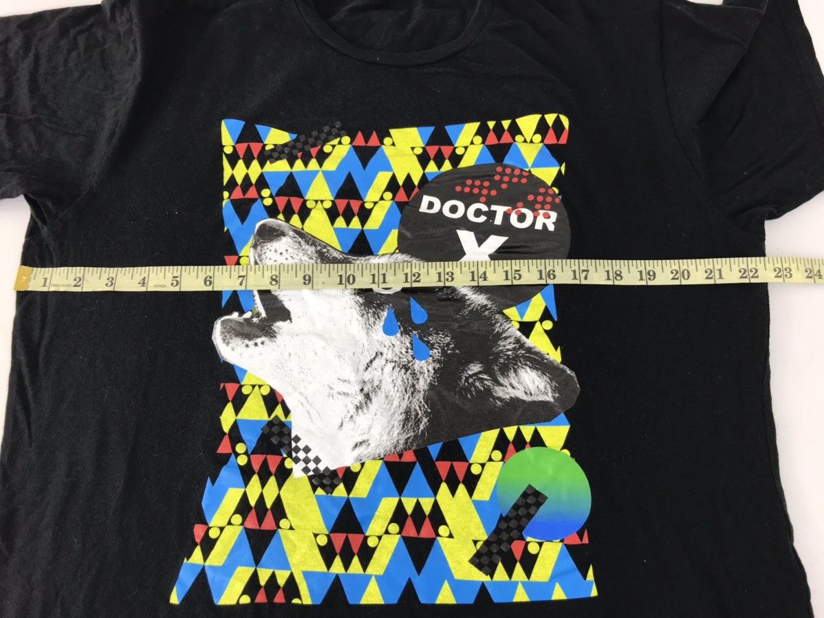 Japanese Brand Doctor X Danny Sangra Big Wolf Screen Graphic Tee Size US XL / EU 56 / 4 - 9 Thumbnail
