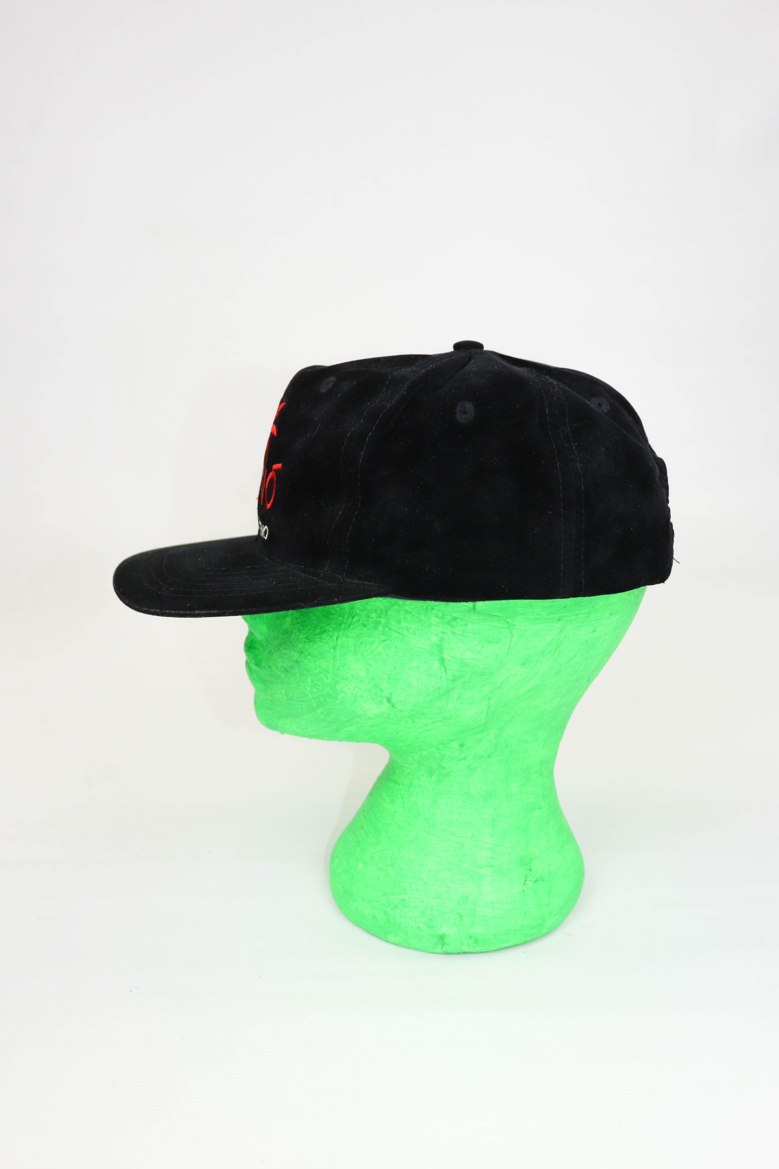 Vintage Casino Di Locarno Embroidered Big Logo Vintage Velvet Cap Size ONE SIZE - 2 Thumbnail
