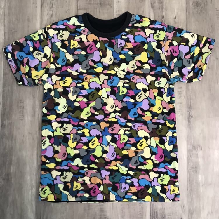 Bape × Nigo 🔥Reversible🔥 T-shirt multi camo black a bathing ape NIGO Size US M / EU 48-50 / 2 - 2 Thumbnail
