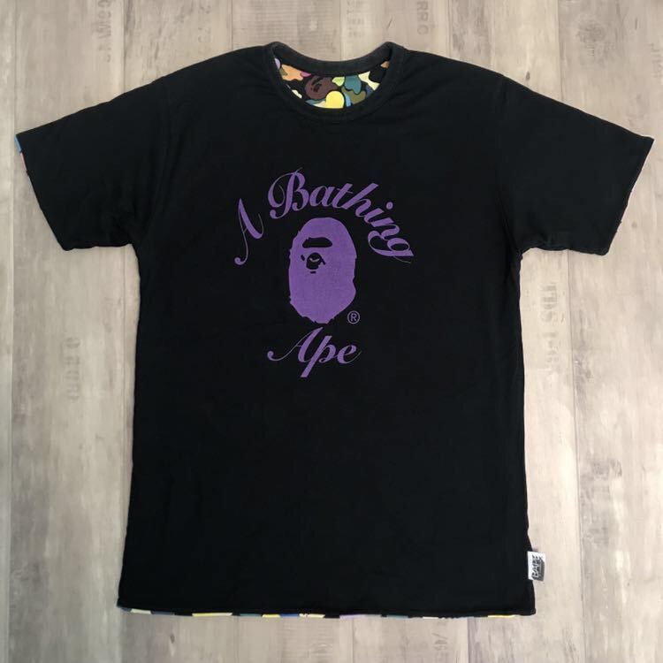 Bape × Nigo 🔥Reversible🔥 T-shirt multi camo black a bathing ape NIGO Size US M / EU 48-50 / 2 - 5 Thumbnail