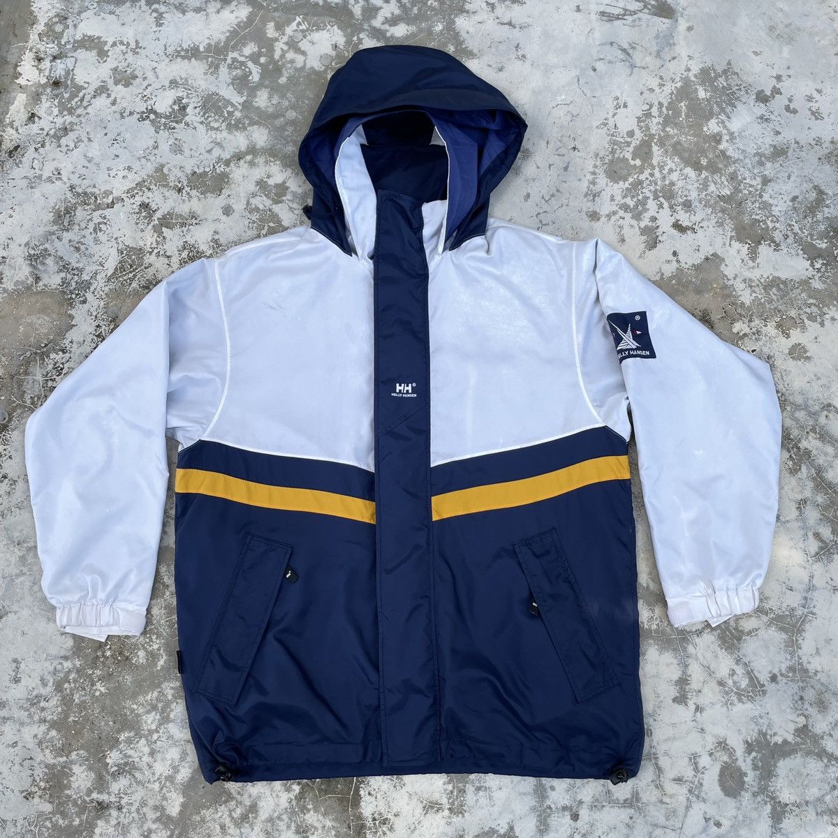 Helly Hansen × Vintage Vintage Helly Hansen Windreakers Jacket Size US M / EU 48-50 / 2 - 1 Thumbnail