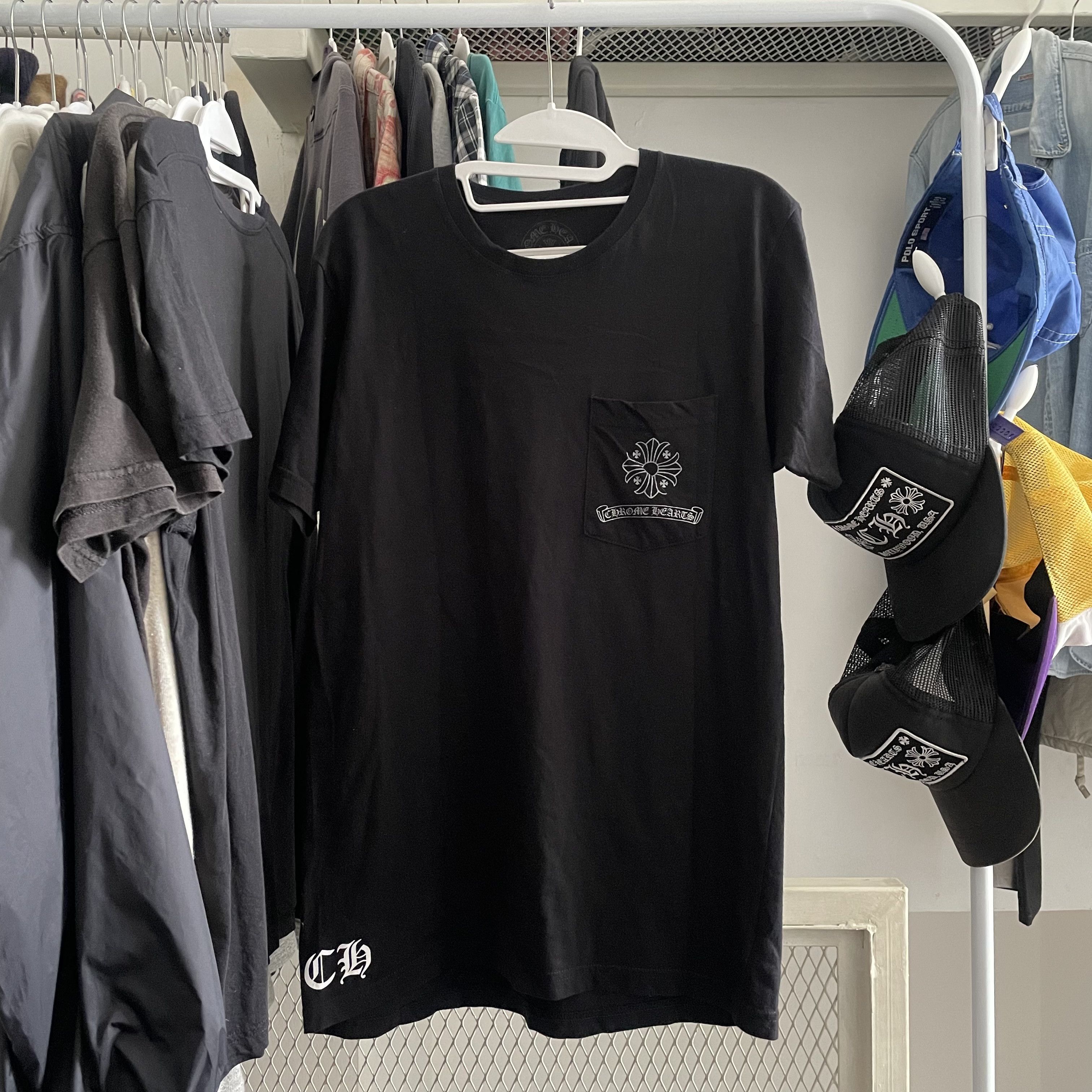 Chrome Hearts Chrome Hearts Cross Tee Size US M / EU 48-50 / 2 - 2 Thumbnail