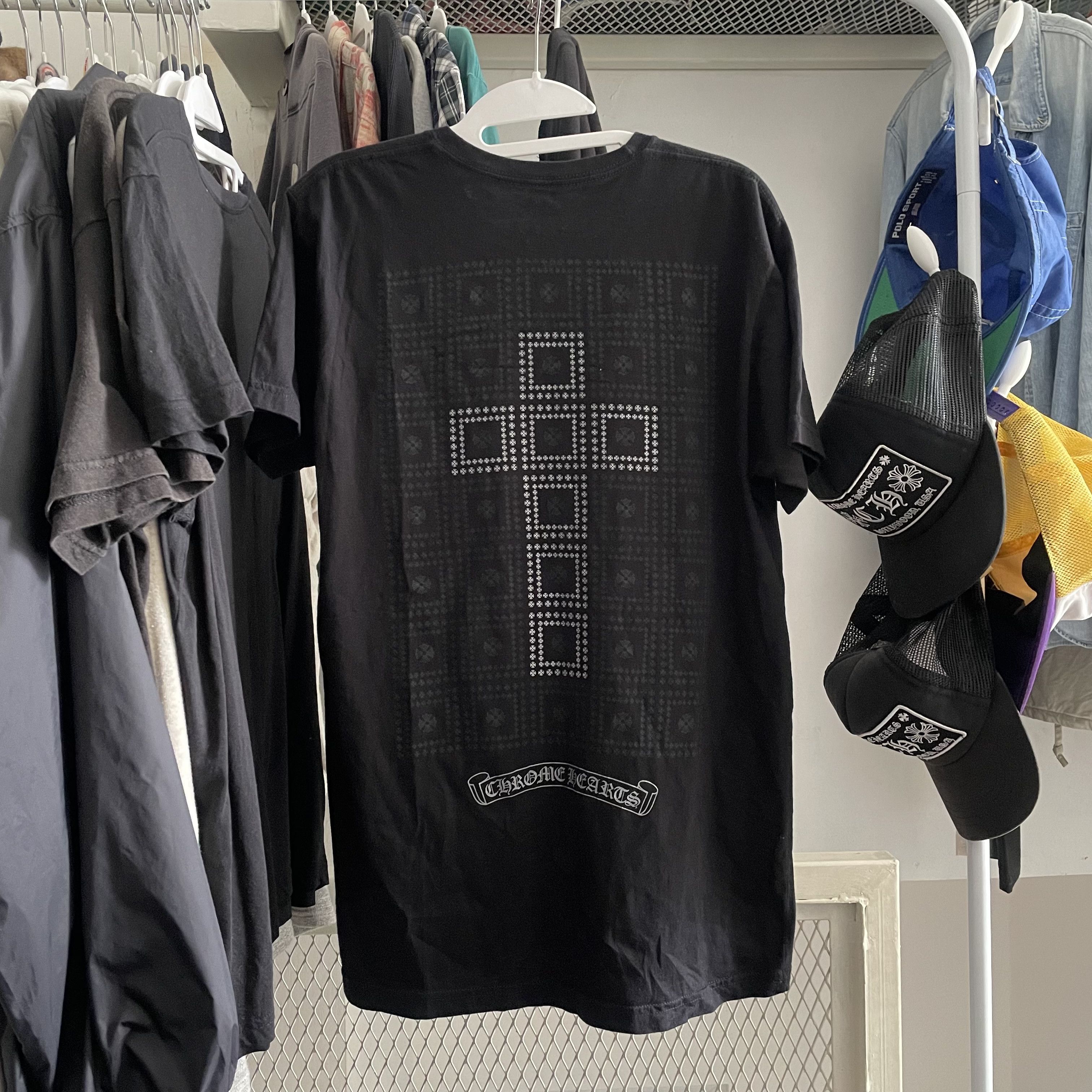 Chrome Hearts Chrome Hearts Cross Tee Size US M / EU 48-50 / 2 - 1 Thumbnail