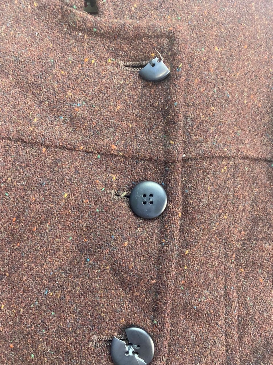 Harris Tweed Scoop wool croptop jacket by Harris tweed Size S / US 4 / IT 40 - 7 Thumbnail