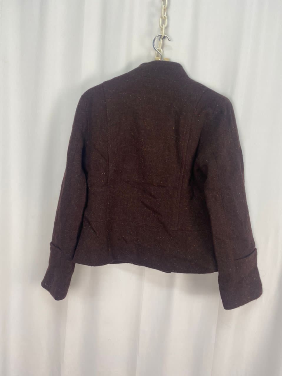 Harris Tweed Scoop wool croptop jacket by Harris tweed Size S / US 4 / IT 40 - 9 Thumbnail