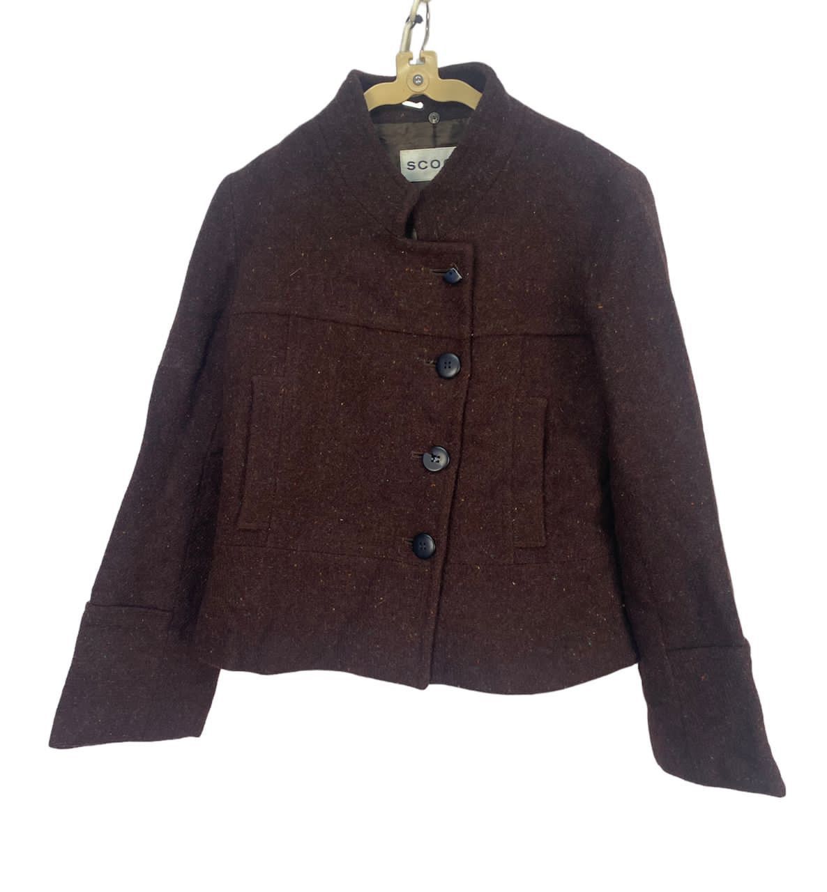 Harris Tweed Scoop wool croptop jacket by Harris tweed Size S / US 4 / IT 40 - 1 Thumbnail