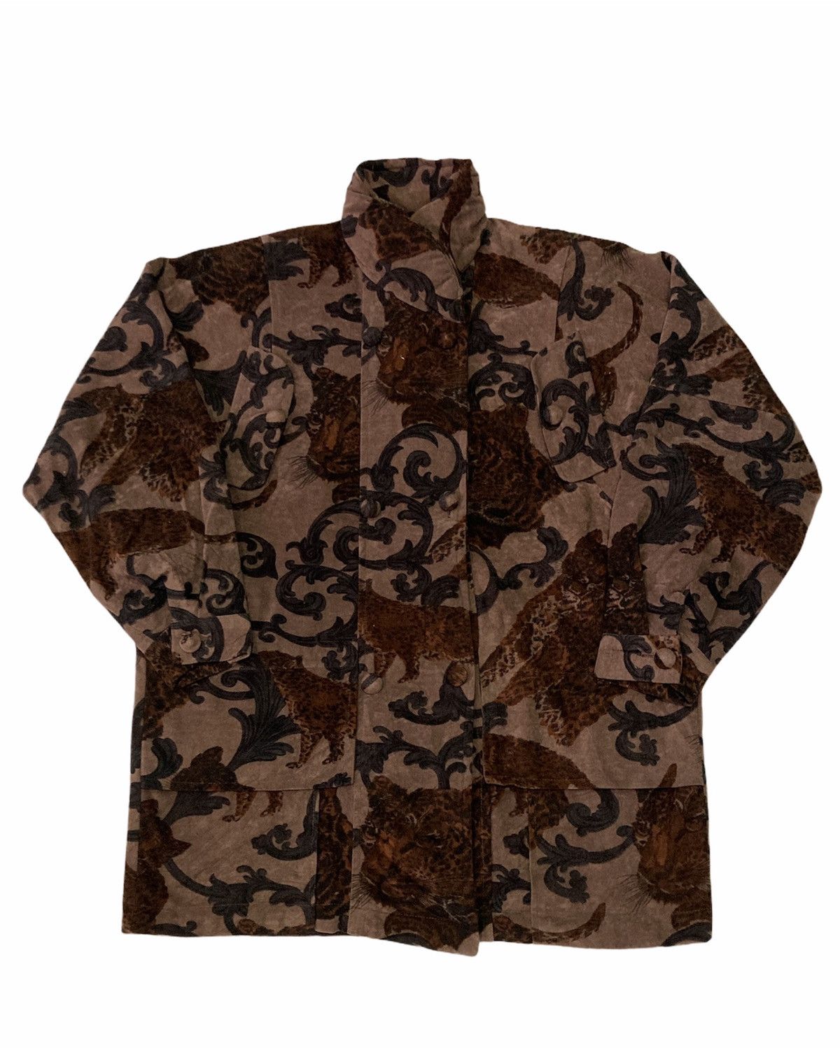 image of Habitat Fullprint Unbranded Leopard Motif Jacket, Men's (Size XL)