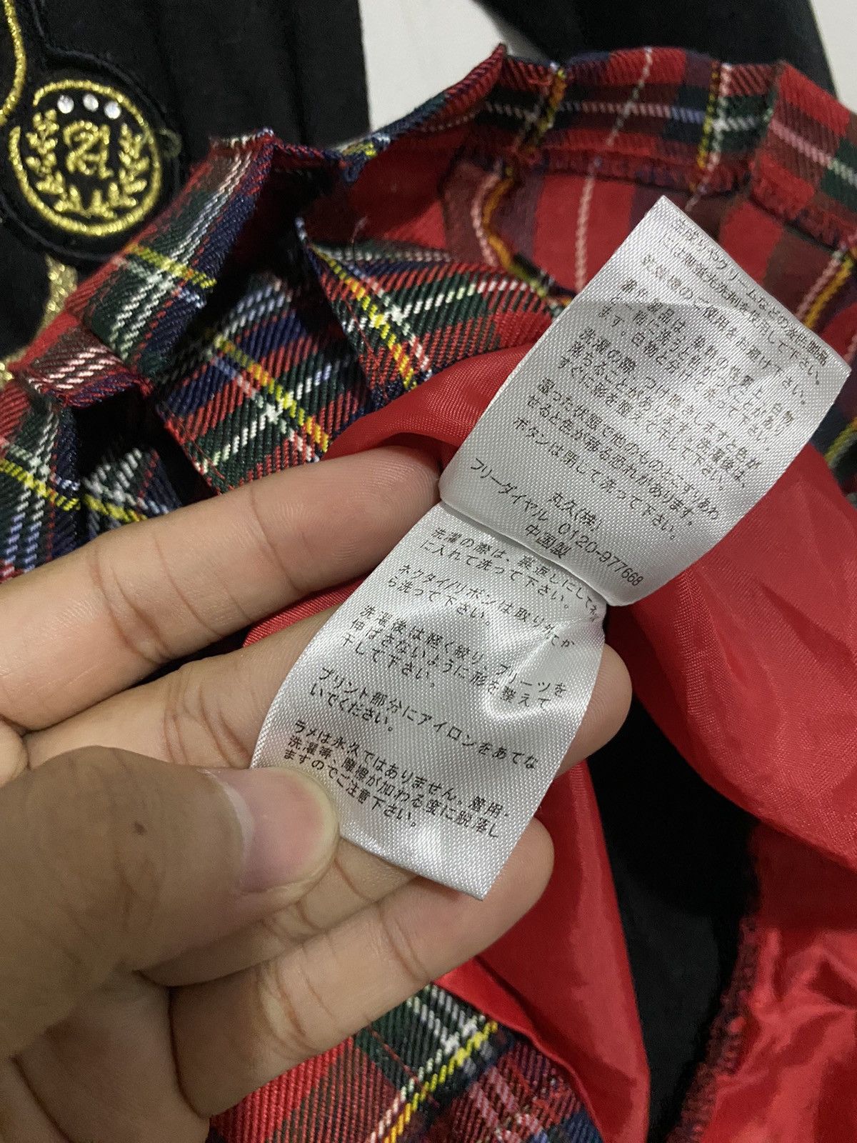 Beauty Beast × Hysteric Glamour × Japanese Brand 💸BINDINGOFFER💸Angel Blue-JapaneseSchool Singing Angels Shirt Size M / US 6-8 / IT 42-44 - 6 Thumbnail