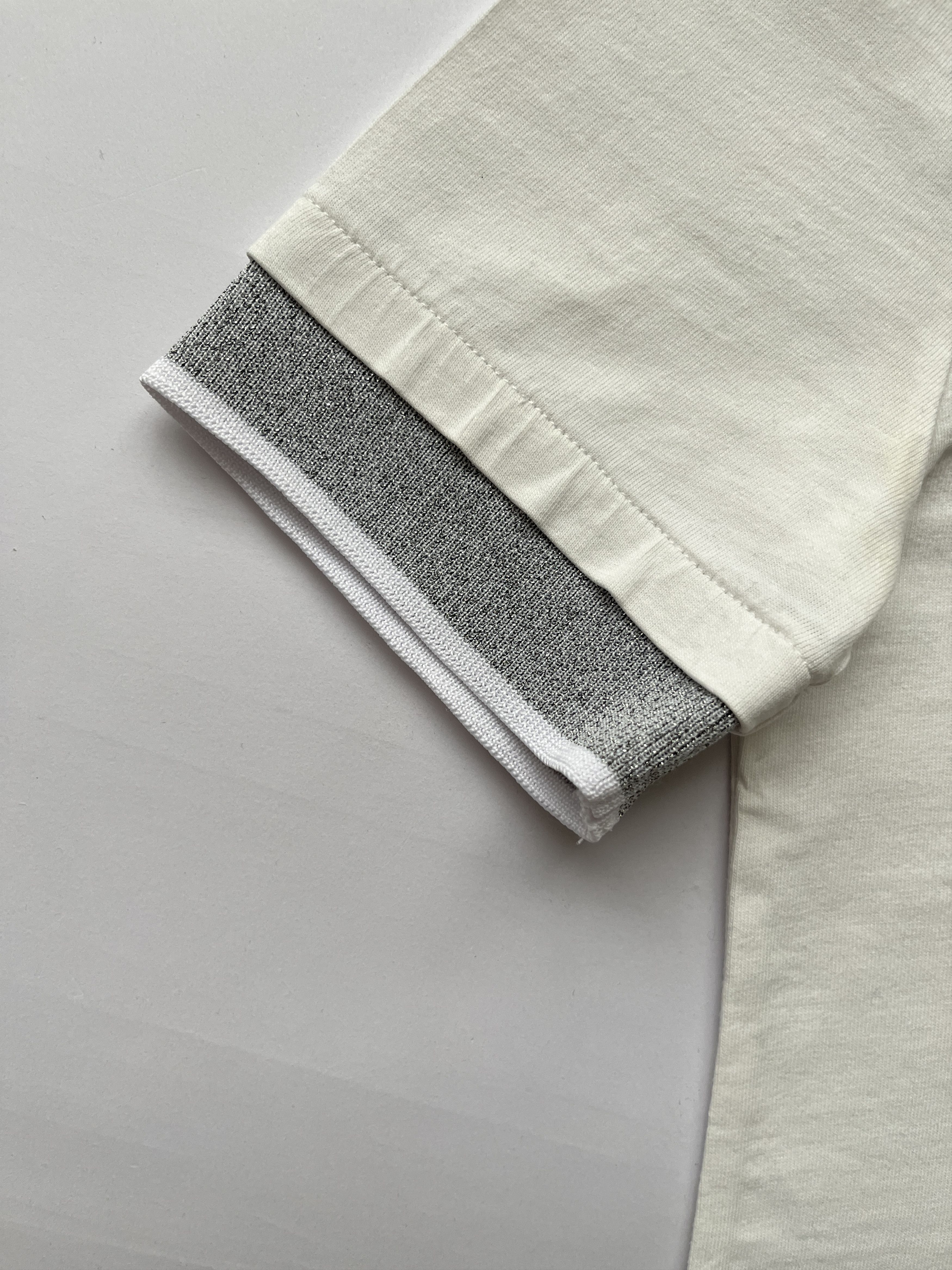 Acne Studios ⚡️QUICK SALE⚡️2017 Acne Studios White T-Shirt Silver Detail Size XXS / US 00 / IT 34 - 6 Thumbnail