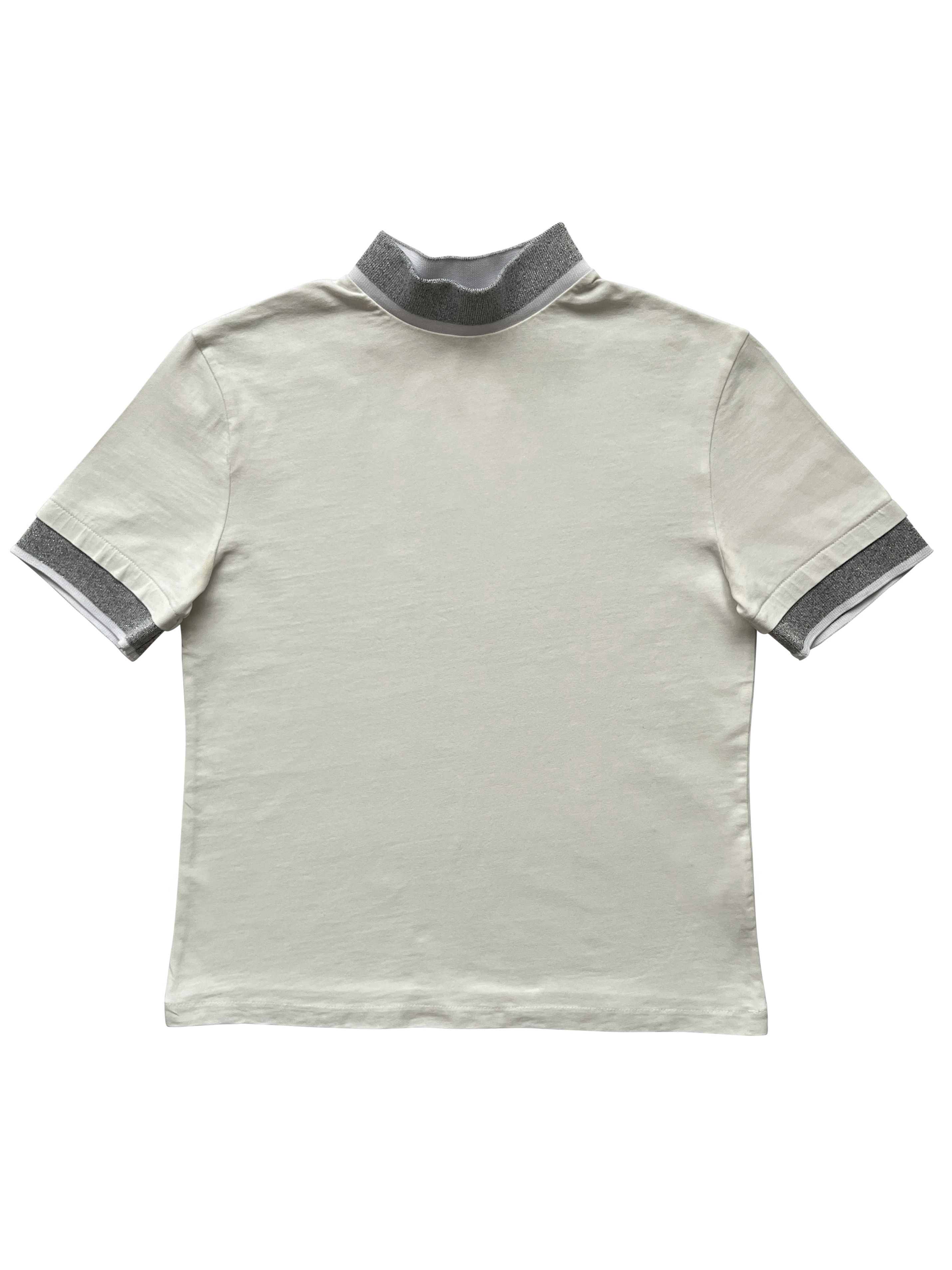 ⚡️QUICK SALE⚡️2017 Acne Studios White T-Shirt Silver Detail