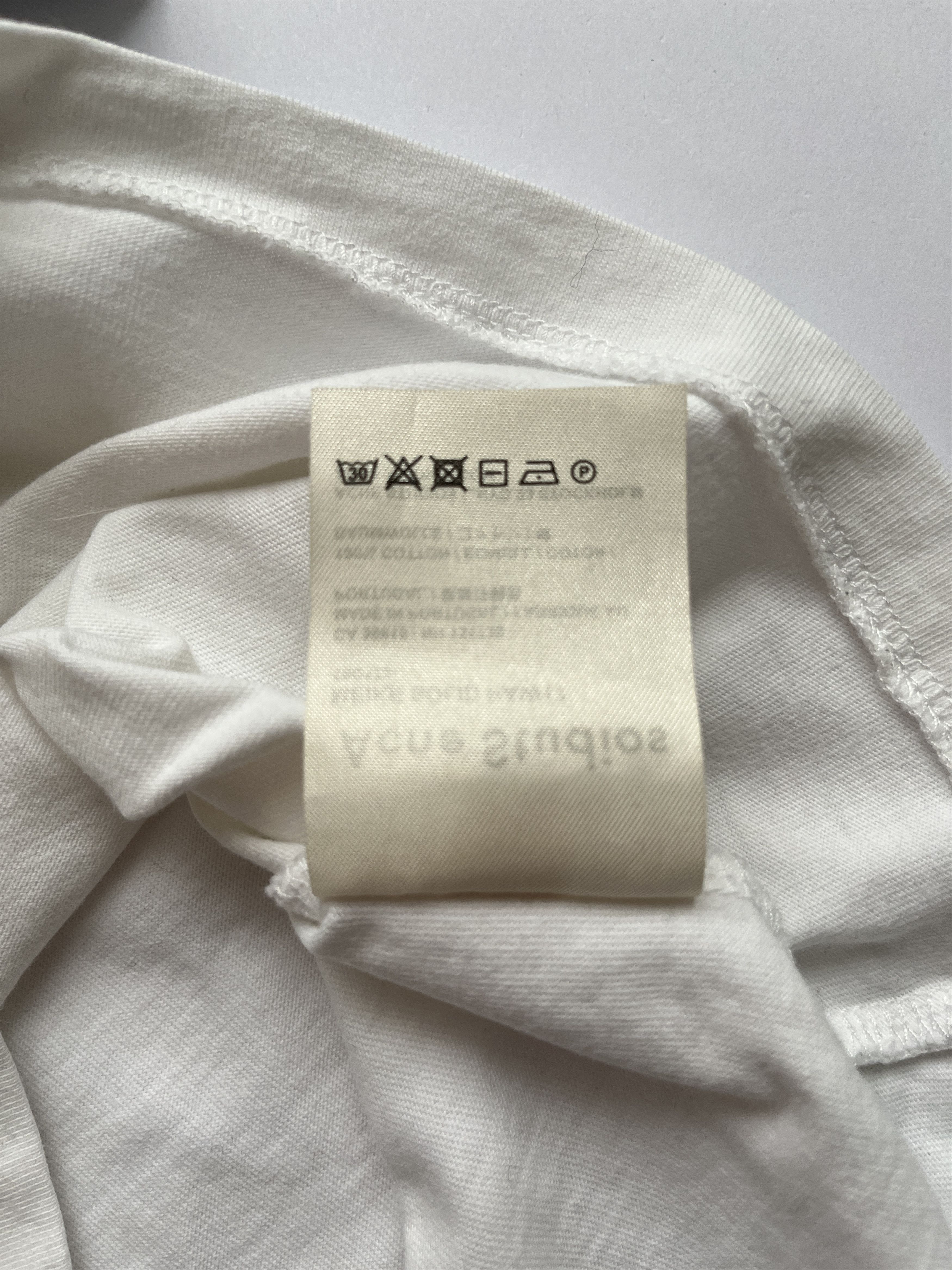 Acne Studios ⚡️QUICK SALE⚡️2017 Acne Studios White T-Shirt Silver Detail Size XXS / US 00 / IT 34 - 5 Thumbnail