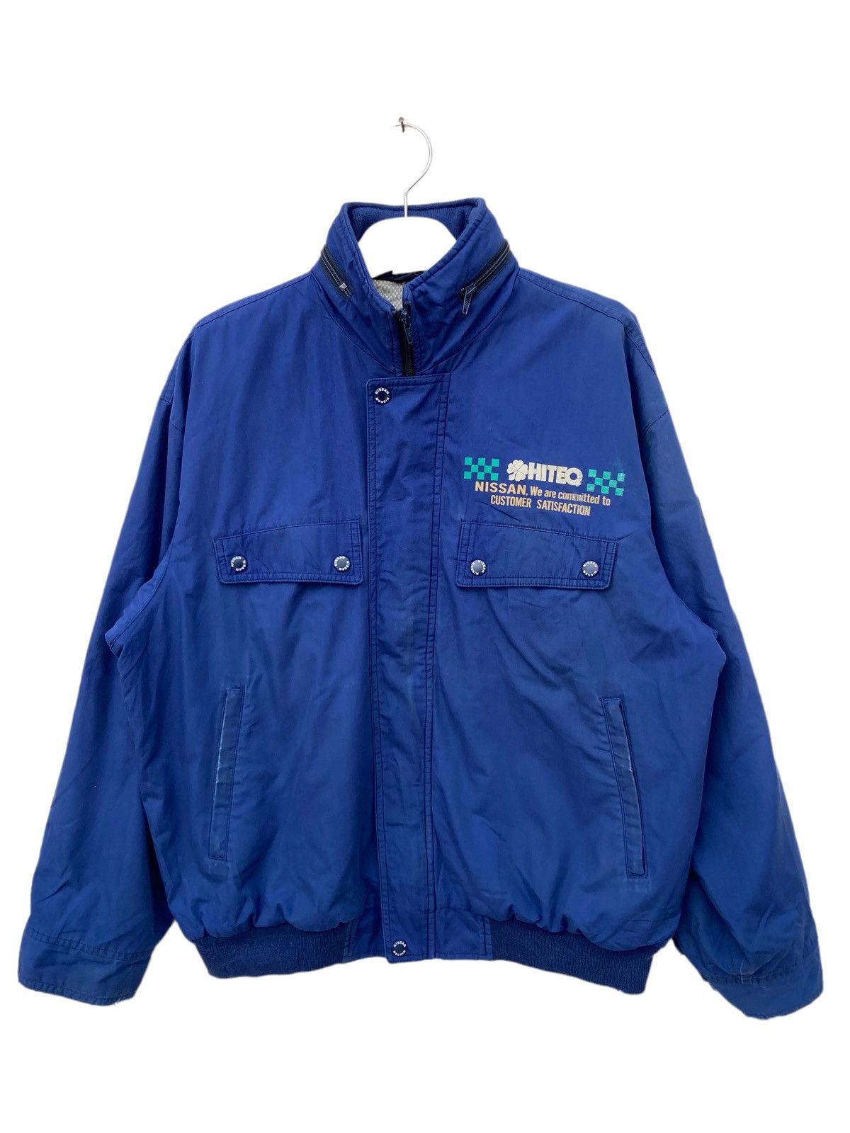 Formula 1 Vintage Nissan Bomber Jacket Size US XL / EU 56 / 4 - 2 Thumbnail