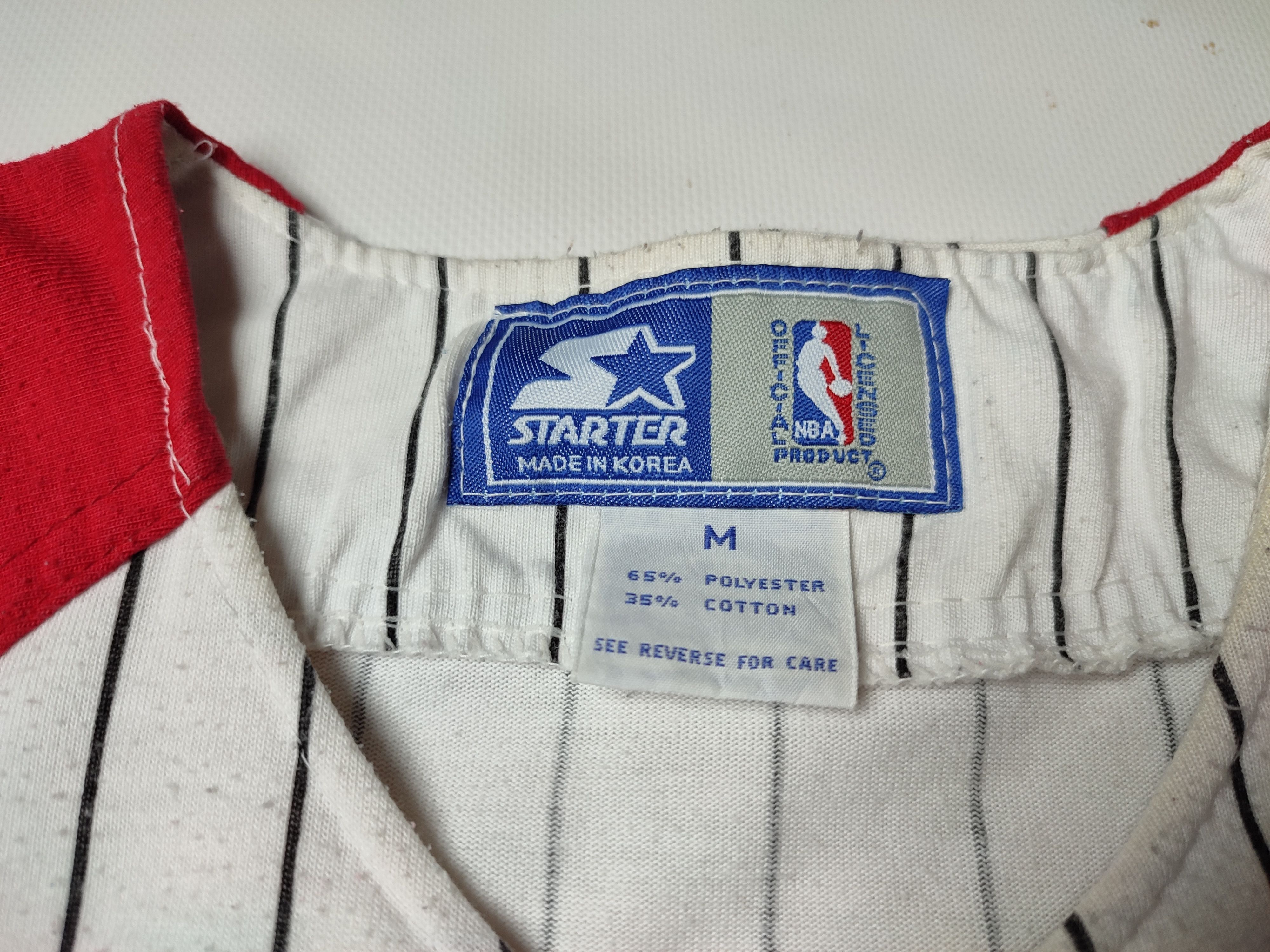 NBA Vintage Chicago Bulls Starter shirt Size US M / EU 48-50 / 2 - 7 Thumbnail