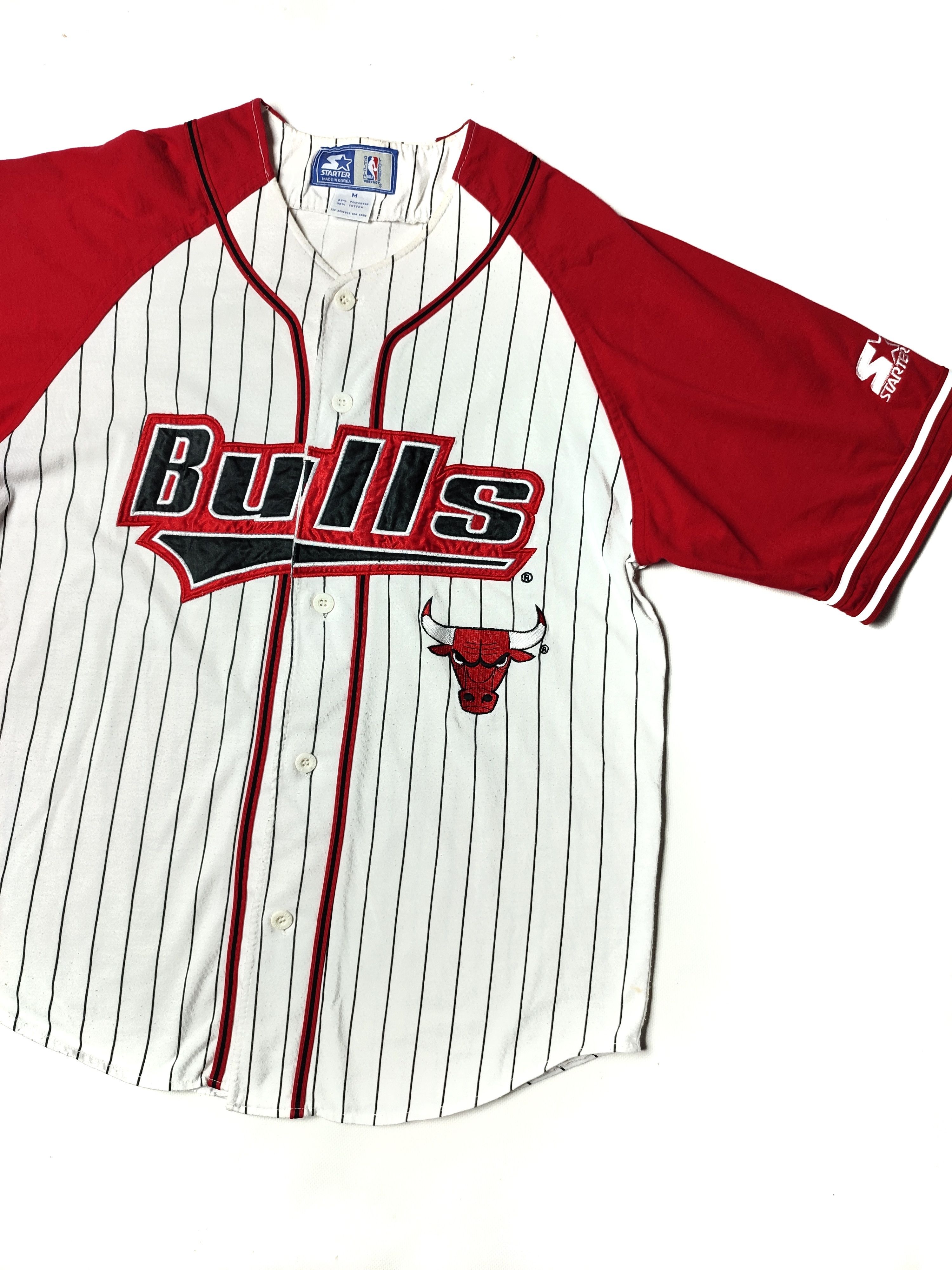 NBA Vintage Chicago Bulls Starter shirt Size US M / EU 48-50 / 2 - 1 Thumbnail