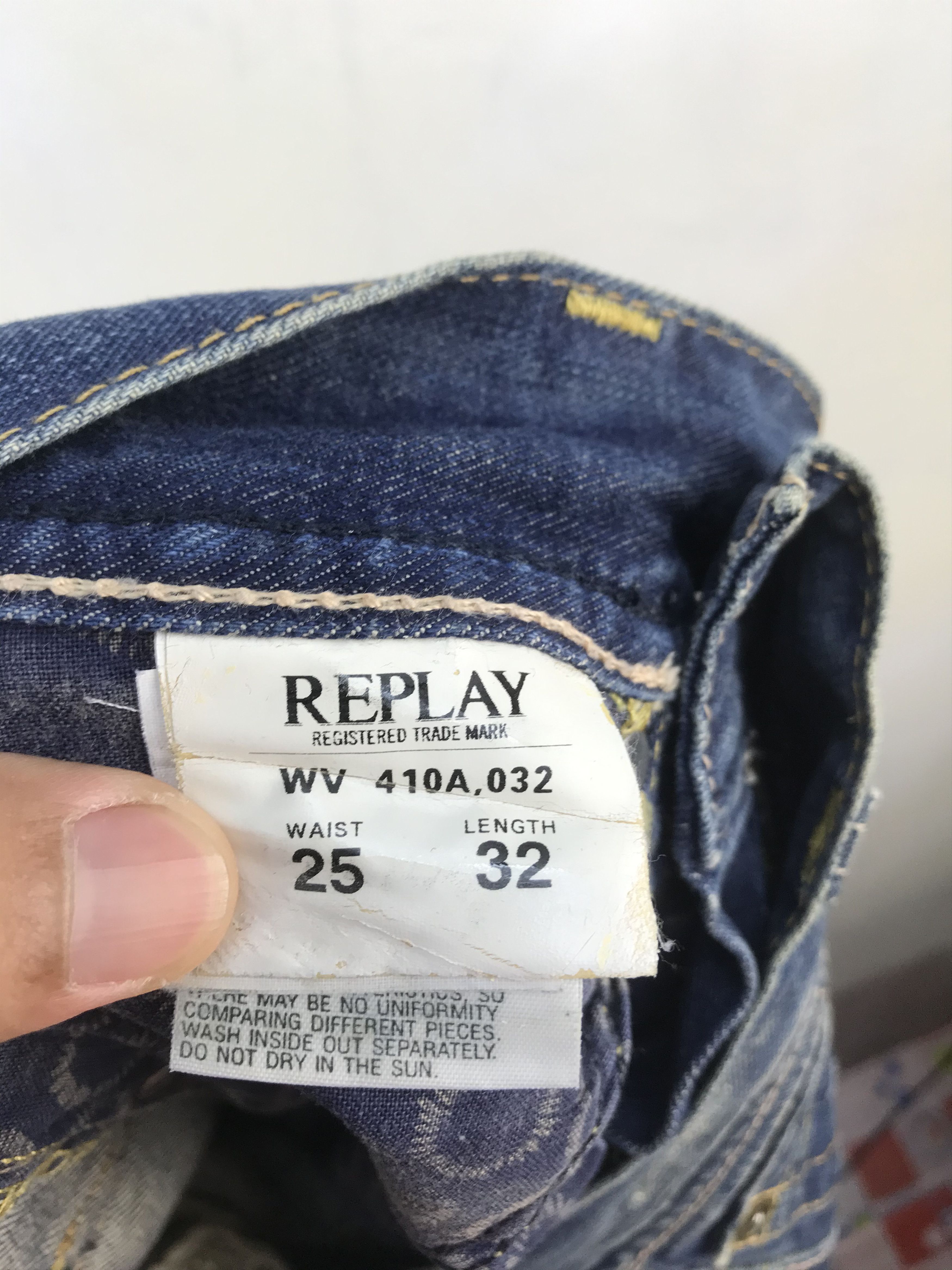 Replay REPLAY DENIM BOOTCUT STYLE JEANS Size US 31 - 7 Thumbnail