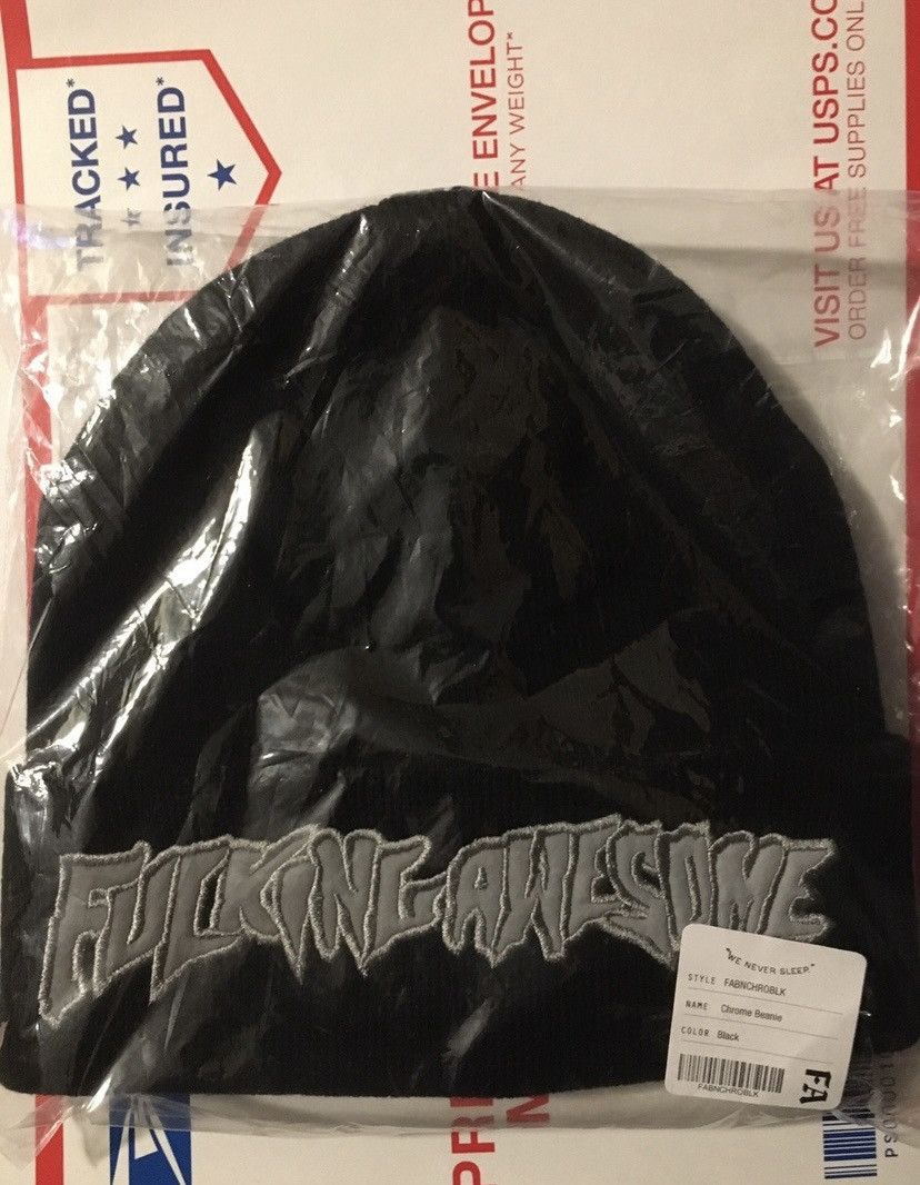 Fucking Awesome Chrome Beanie Size ONE SIZE - 3 Thumbnail
