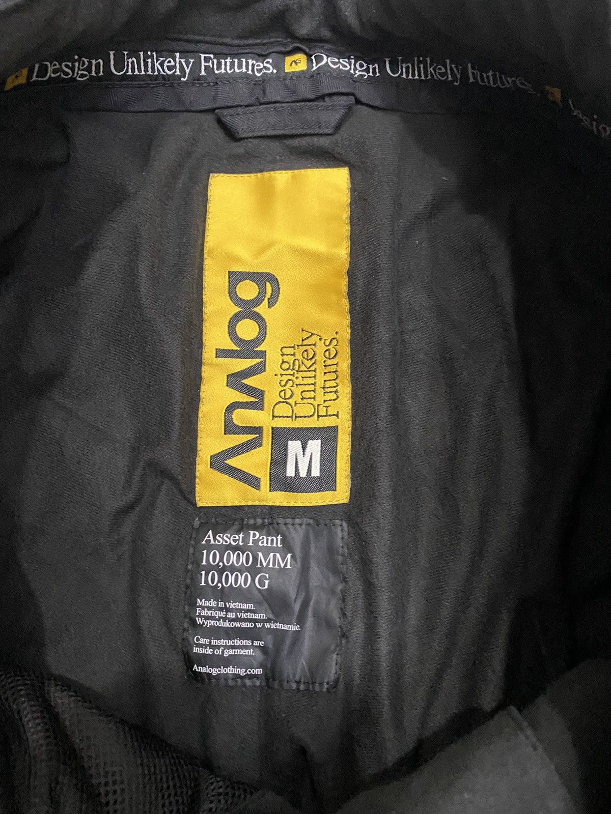 Hiroshi Fujiwara ANALOG AG DESIGN UNLIKELY FUTURES MULTI POCKET SKI PANTS Size US 34 / EU 50 - 13 Thumbnail