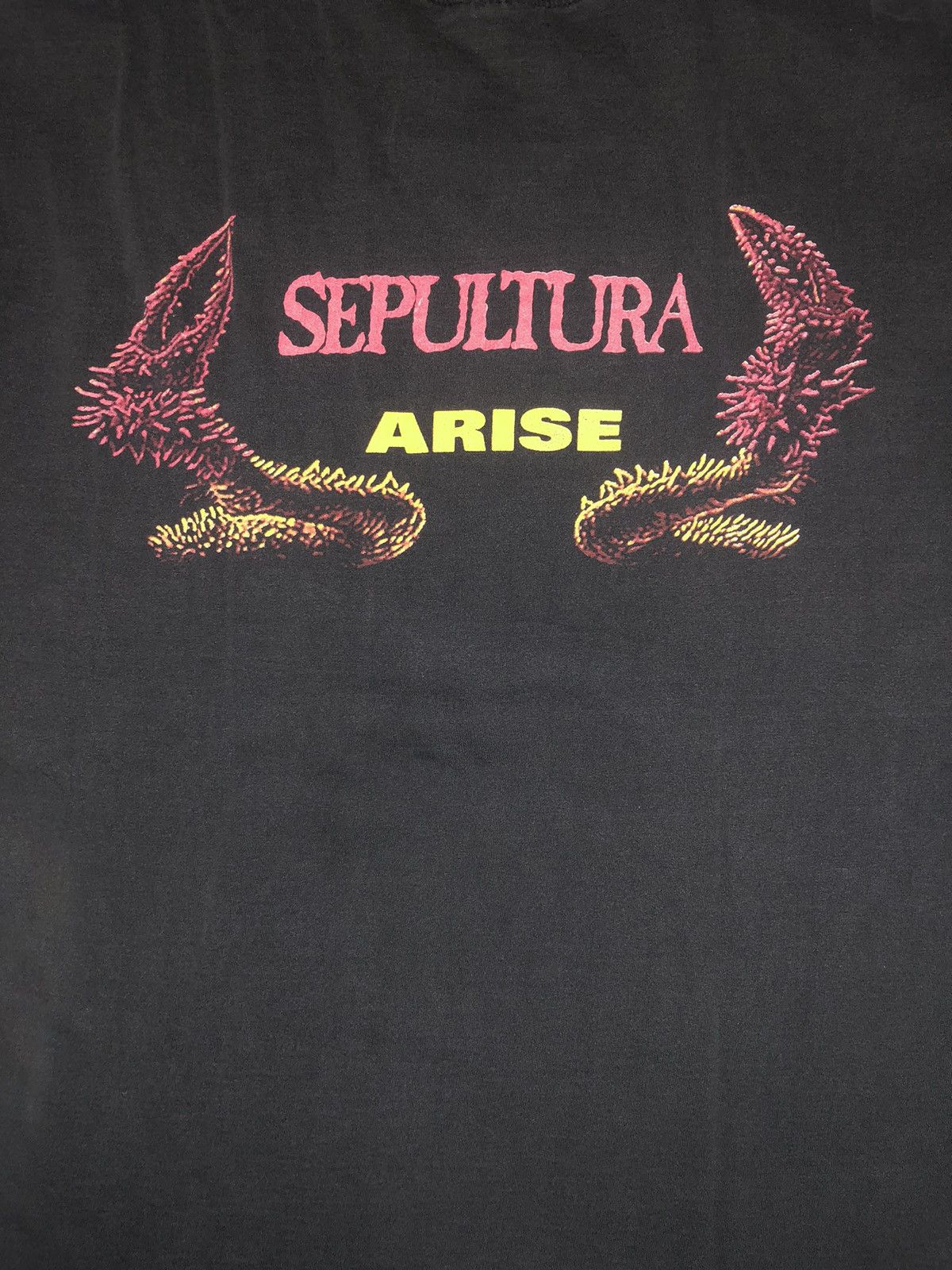 Band Tees × Vintage Vintage Sepultura Arise 1991 Shirt Soulfly Size US XL / EU 56 / 4 - 5 Thumbnail