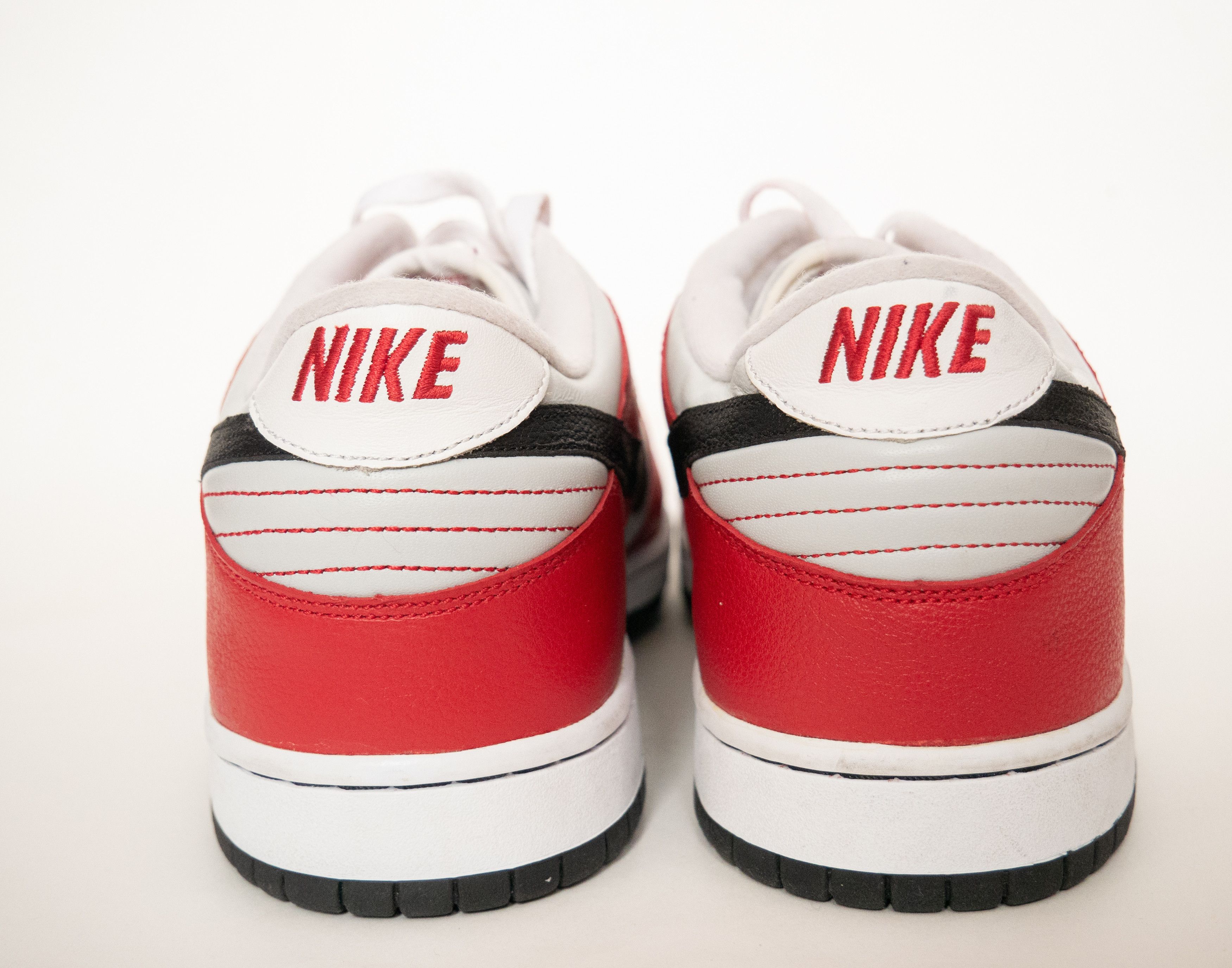 Nike Vintage 2005 Nike Dunk Low Red Sail Black Chicago Rare 14 Size US 14 / EU 47 - 6 Thumbnail
