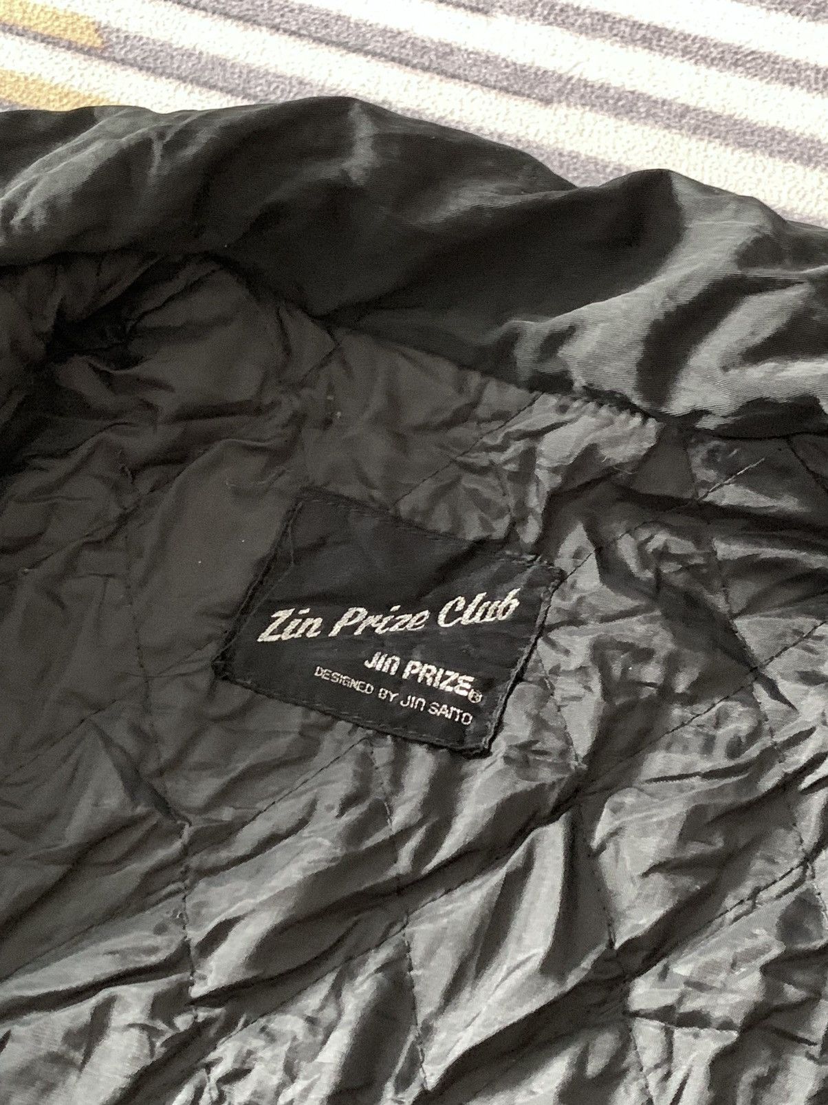 Japanese Brand Vintage Zin Prize Embroidery Nylon Jacket Size US XL / EU 56 / 4 - 12 Thumbnail