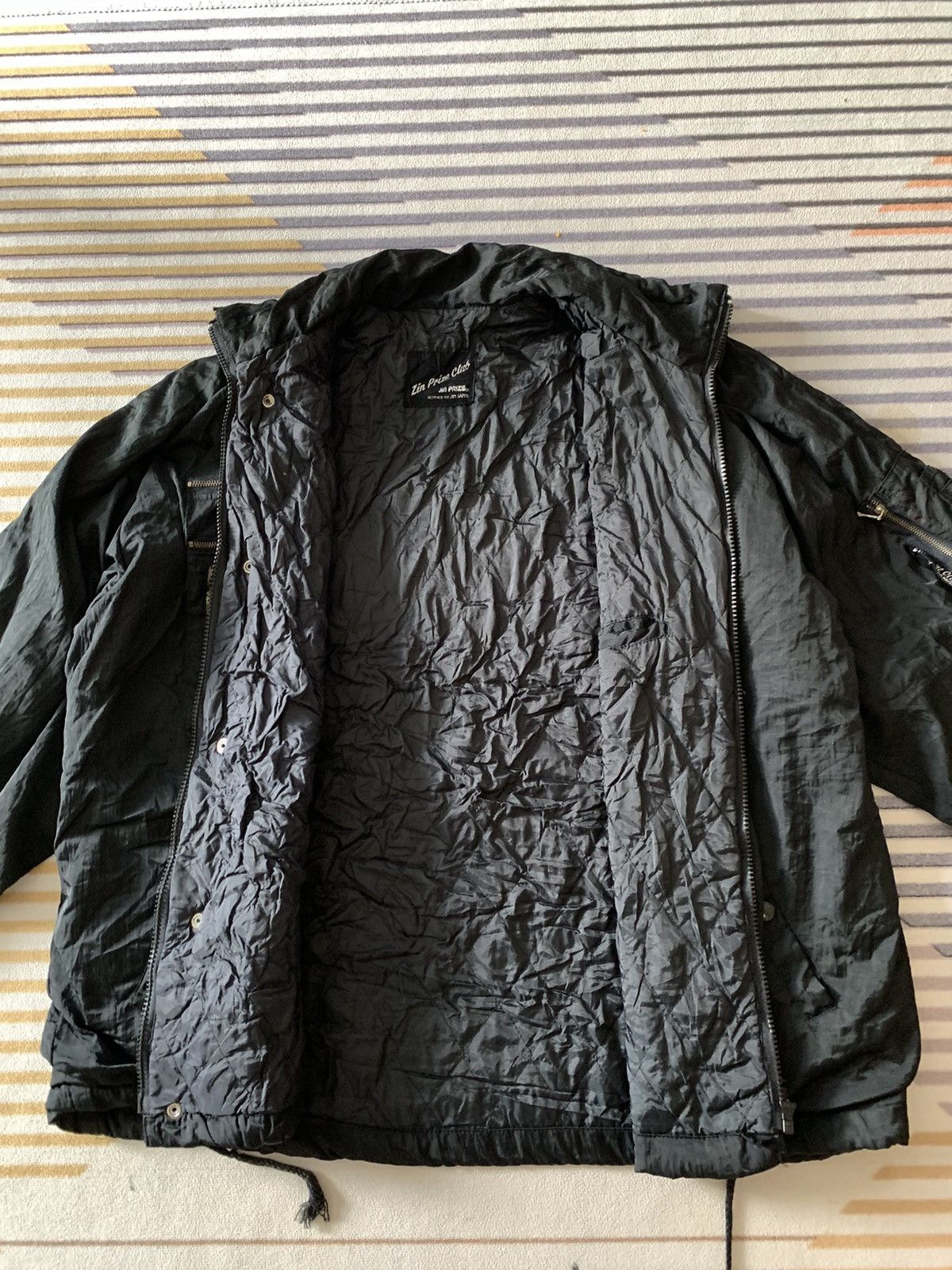 Japanese Brand Vintage Zin Prize Embroidery Nylon Jacket Size US XL / EU 56 / 4 - 11 Thumbnail
